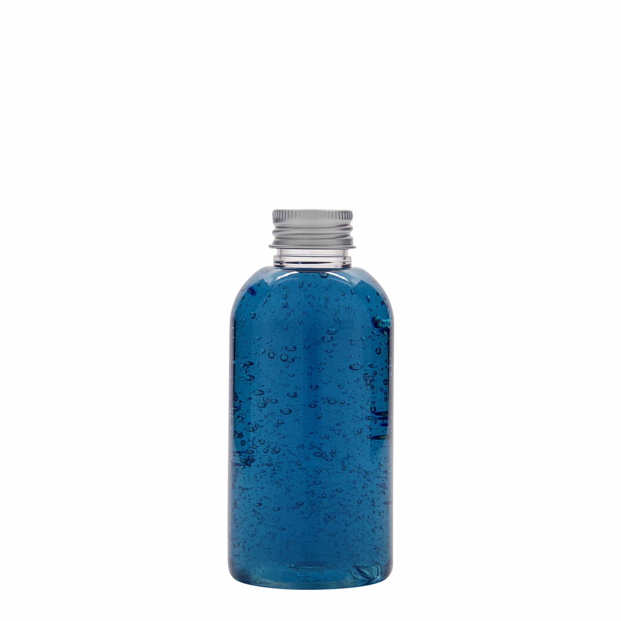 150 ml PET-flaska 'Boston', plastika, odprtina: 24/410