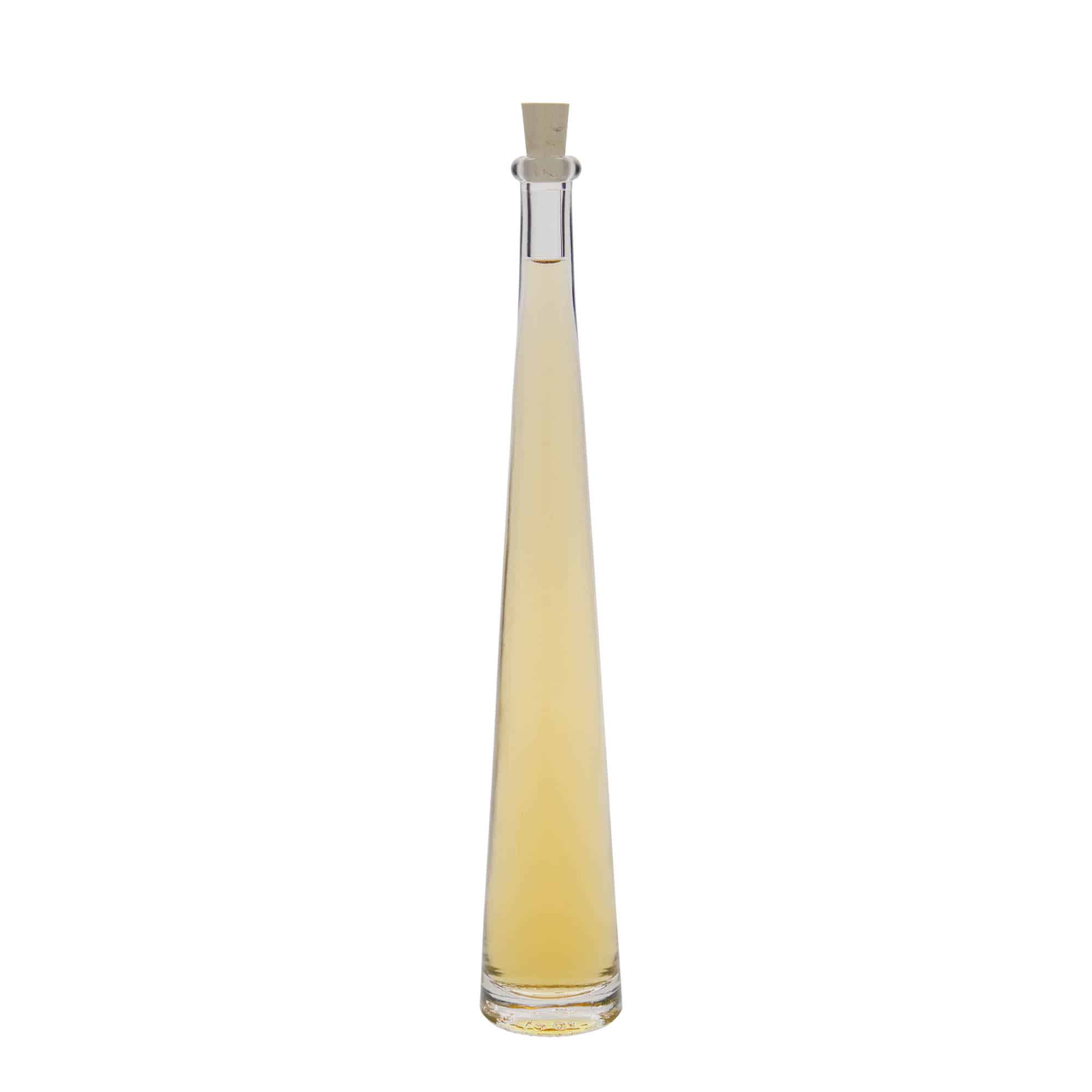 100 ml steklena steklenica »Dama Rondo«, ustje: pluta