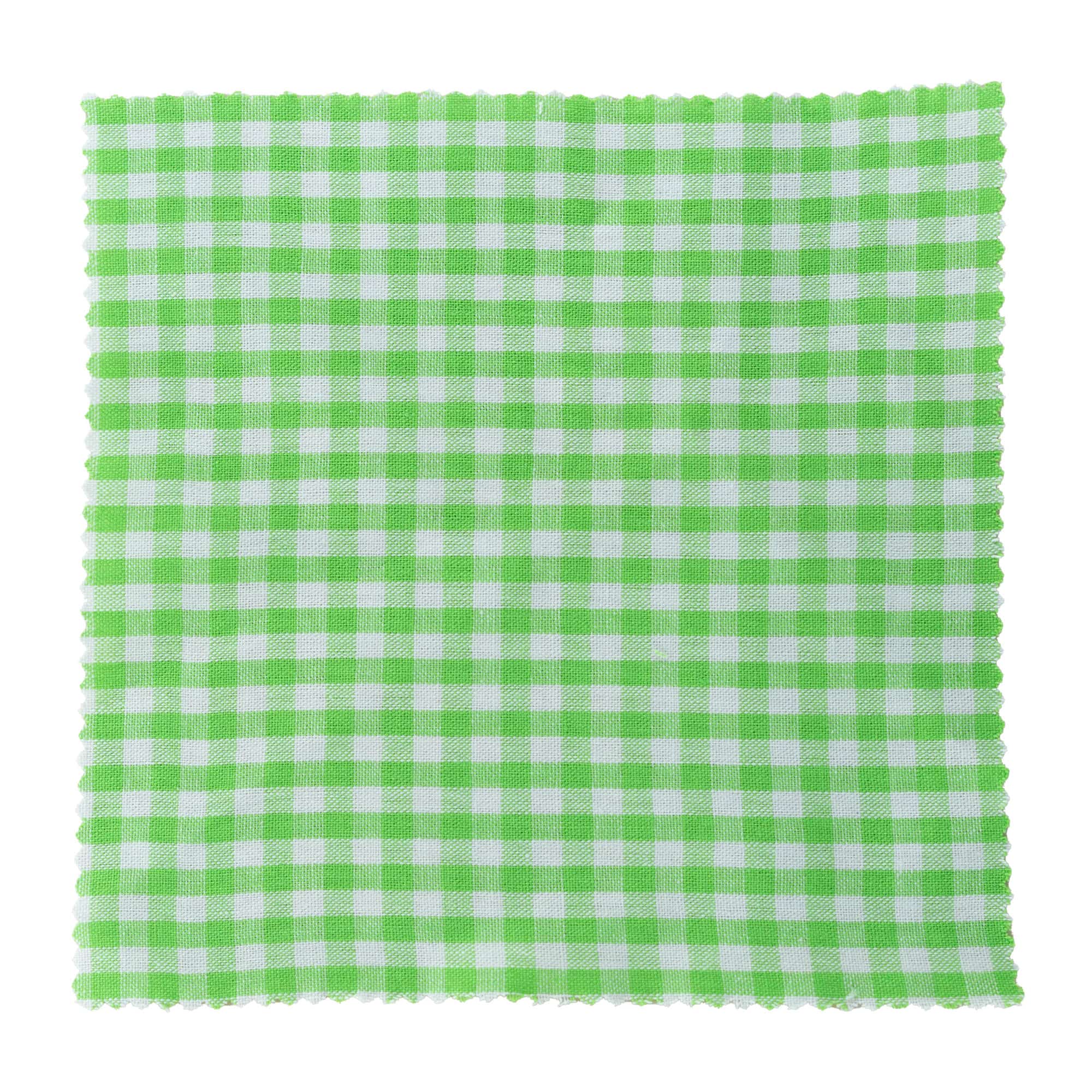 Prtiček iz tkanine karirast 15×15, kvadratni, tekstil, limeta zelena, ustje: TO58-TO82 Prtiček iz tkanine karirast 15×15, kvadratni, tekstil, limeta zelena, ustje: TO58-TO82
