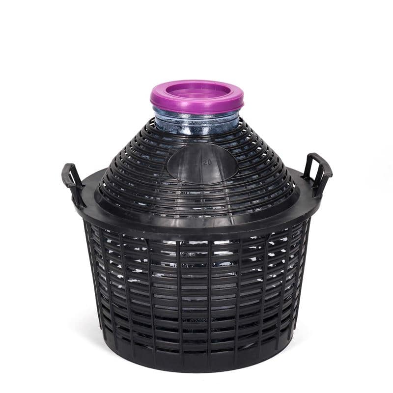 20 l balonska steklenica z dolgim, grlom, steklo, ustje: pokrov brez navoja 20 l balonska steklenica z dolgim, grlom, steklo, ustje: pokrov brez navoja