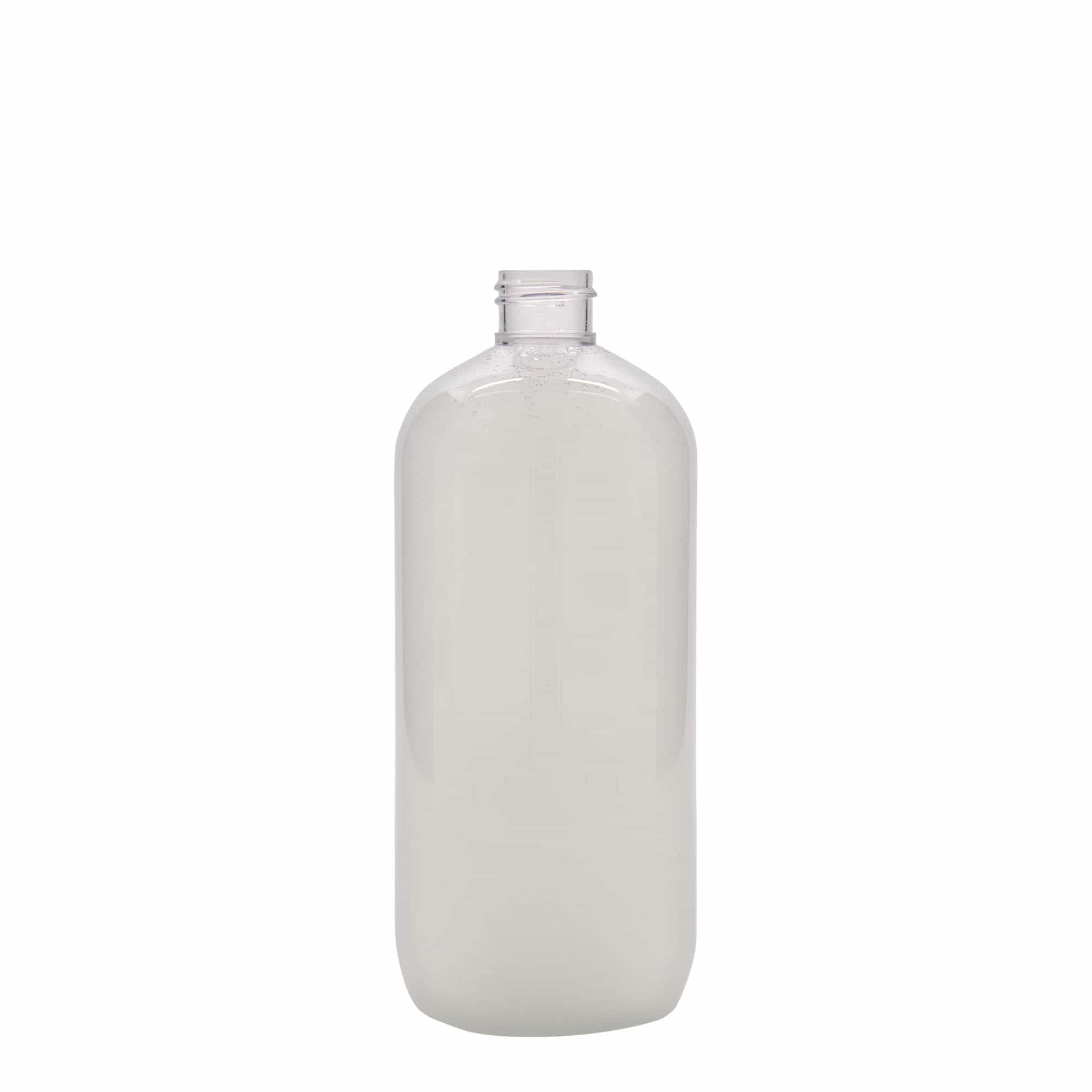 500 ml steklenica iz PET plastike »Boston«, plastika, ustje: GPI 24/410