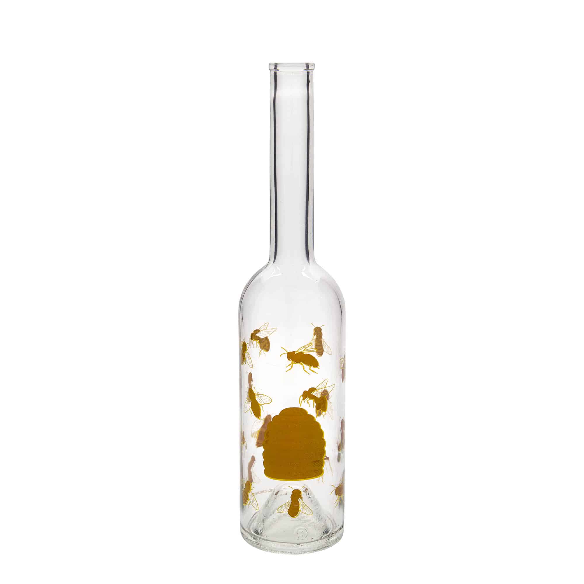 500 ml steklena steklenica »Opera«, motiv: čebele, ustje: pluta 500 ml steklena steklenica »Opera«, motiv: čebele, ustje: pluta