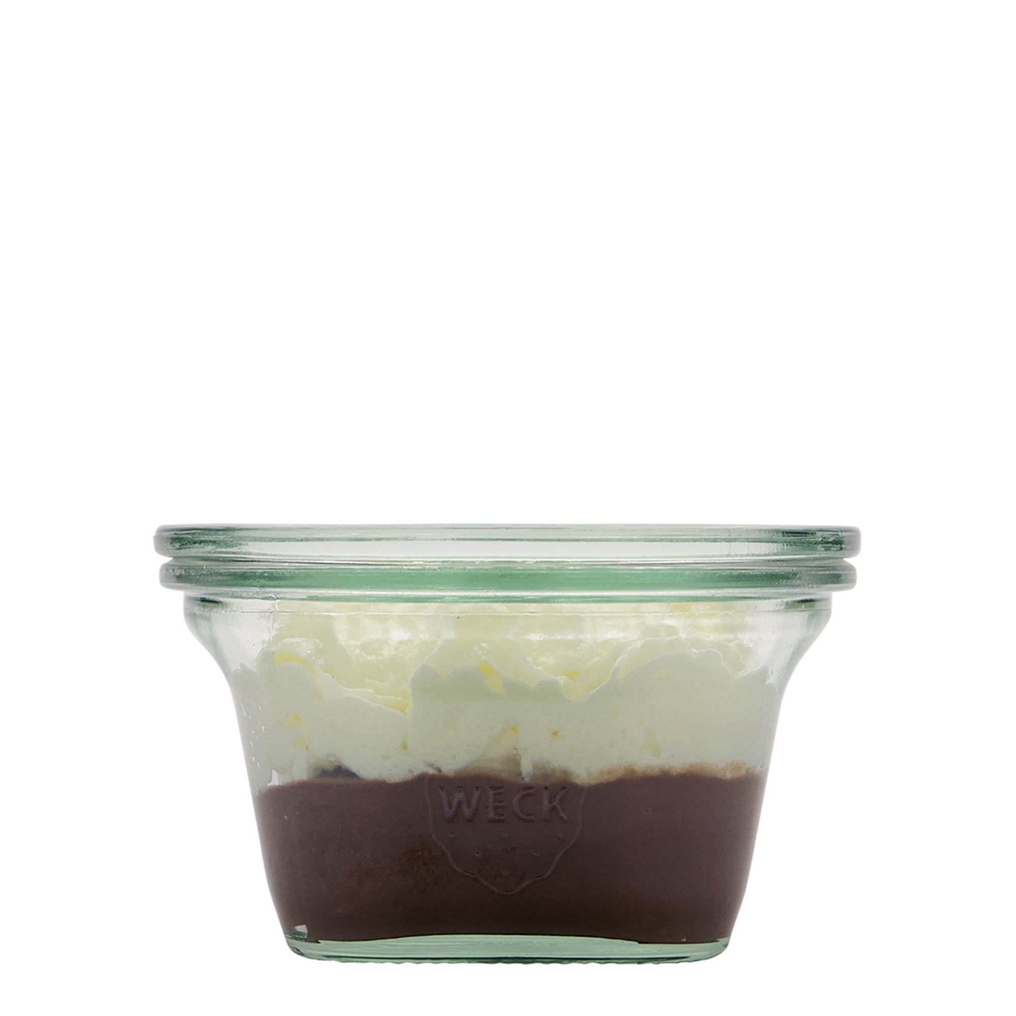 290 ml WECK-Quadrosteklenica, kvadratna, odprtina: okrogla roba 290 ml WECK-Quadrosteklenica, kvadratna, odprtina: okrogla roba