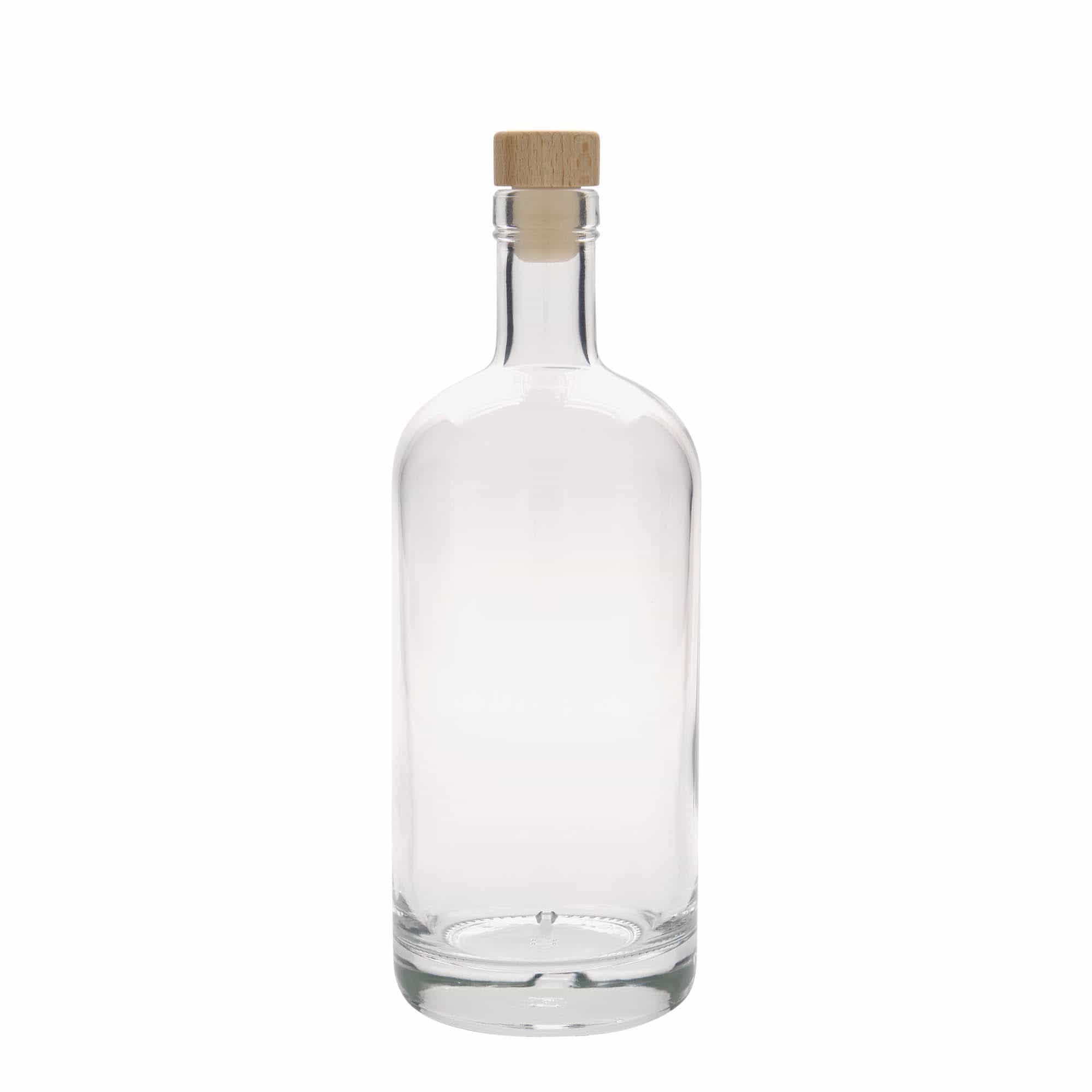 700 ml steklena steklenica »Linea Uno«, ustje: pluta