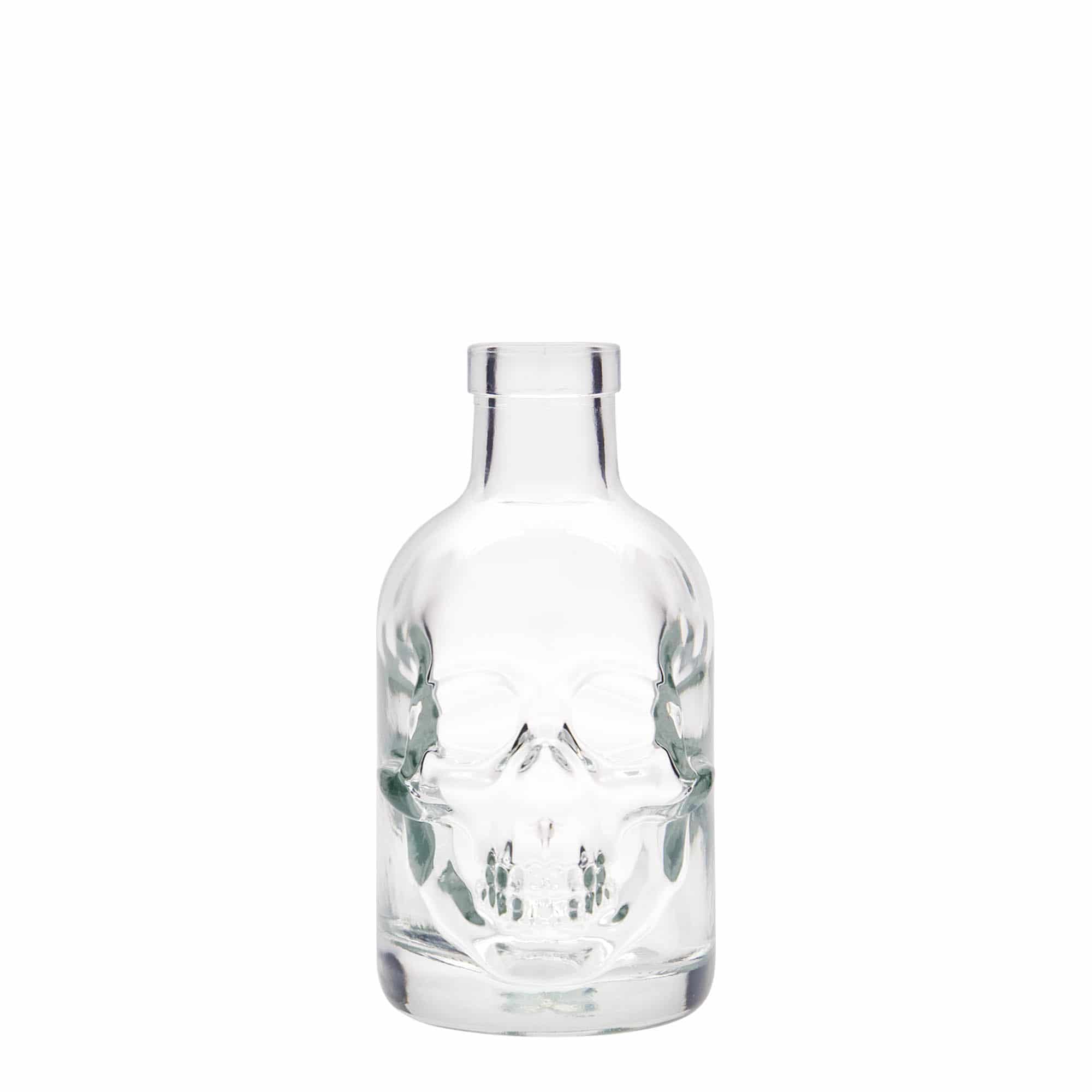 200 ml steklena steklenica »Mrtvaška glava«, ustje: pluta 200 ml steklena steklenica »Mrtvaška glava«, ustje: pluta