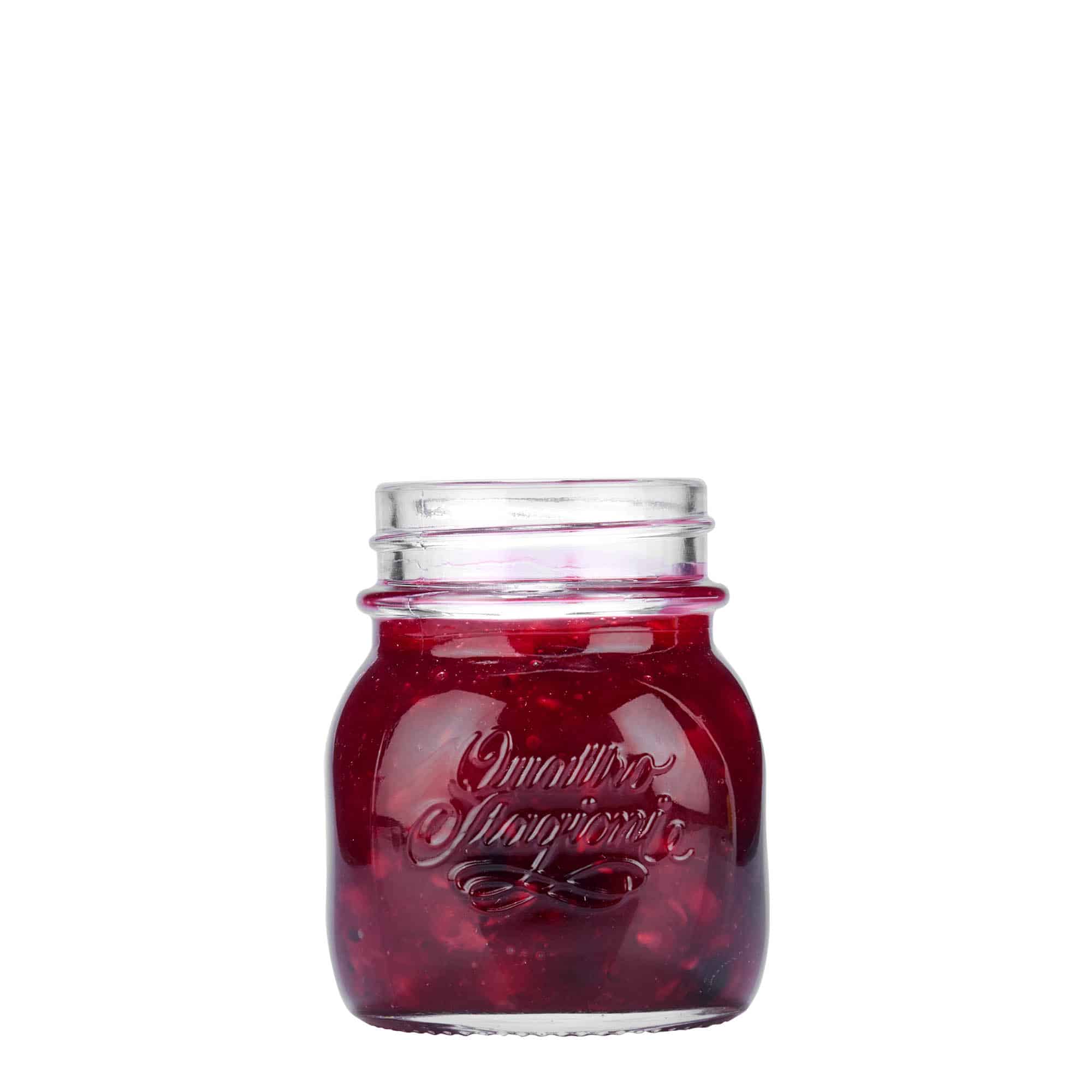 150 ml kozarec »Quattro Stagioni«, ustje: navojni zamašek