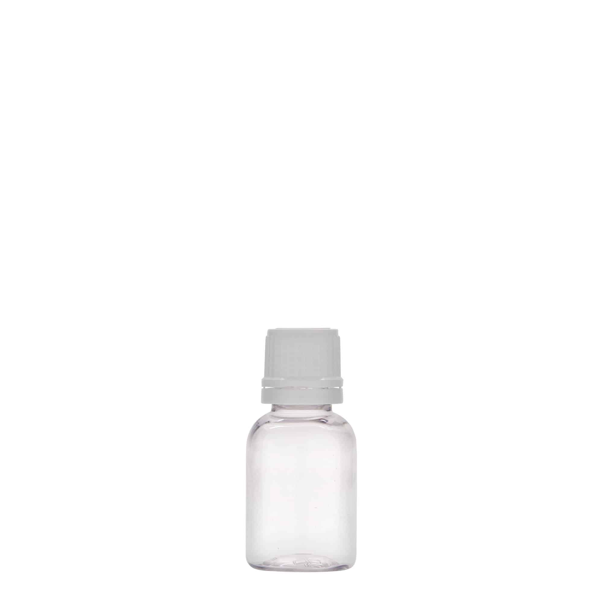 20 ml PET medicinska steklenička 'Easy Living', plastika, odprtina: DIN 18