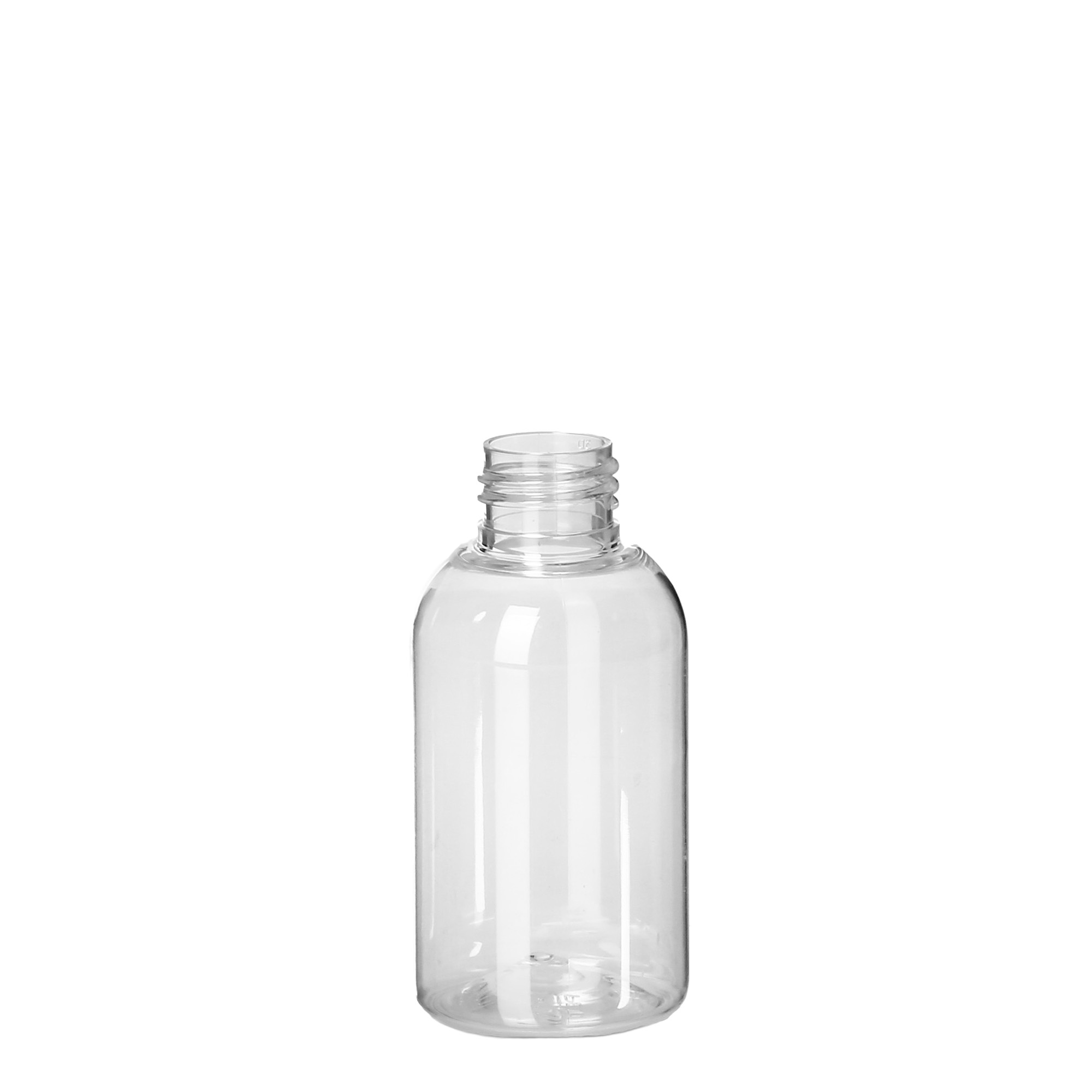 100 ml PET steklenička 'Boston', plastika, odprtina: 24/410
