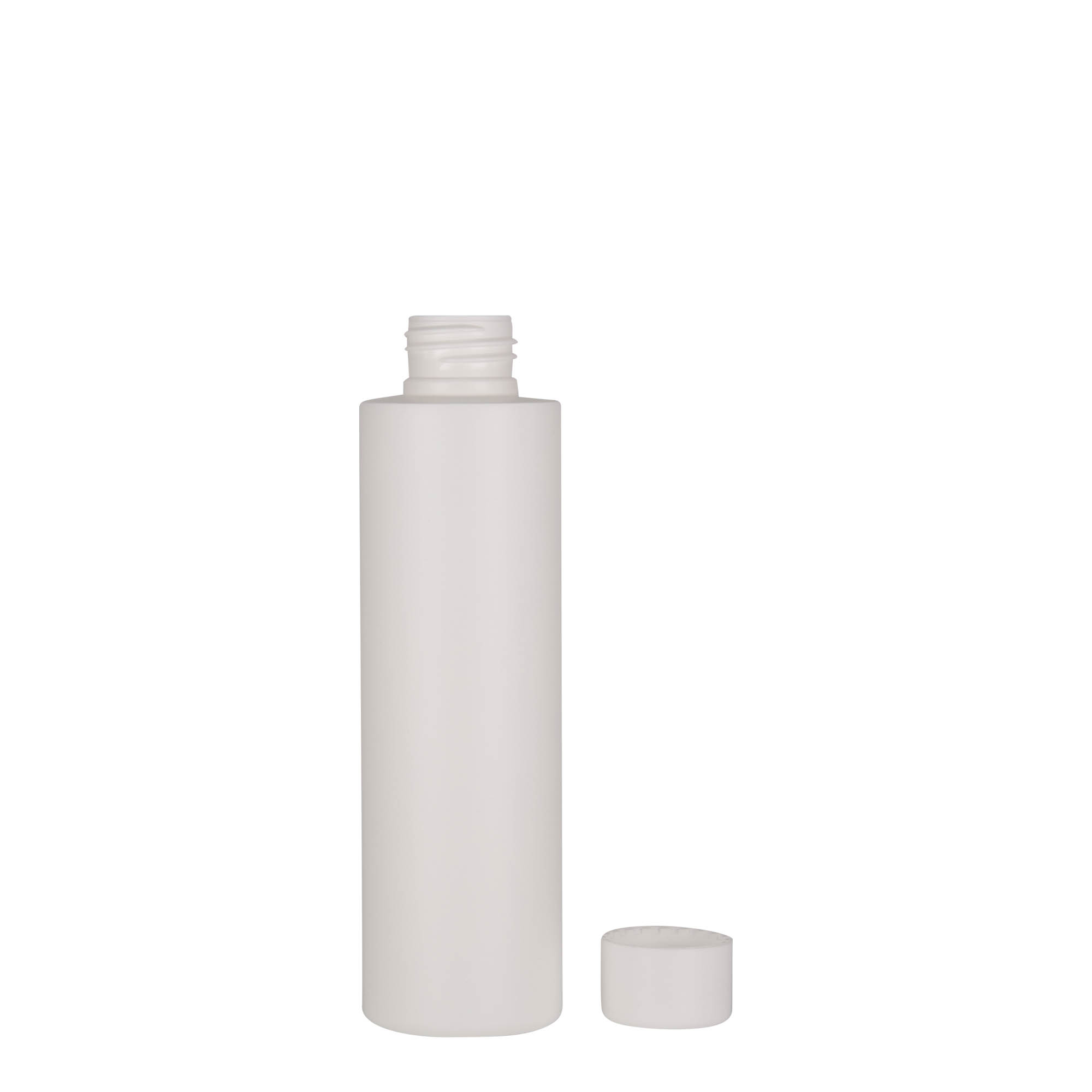150 ml plastična steklenica 'Pipe', HDPE, bela, odprtina: 24/410
