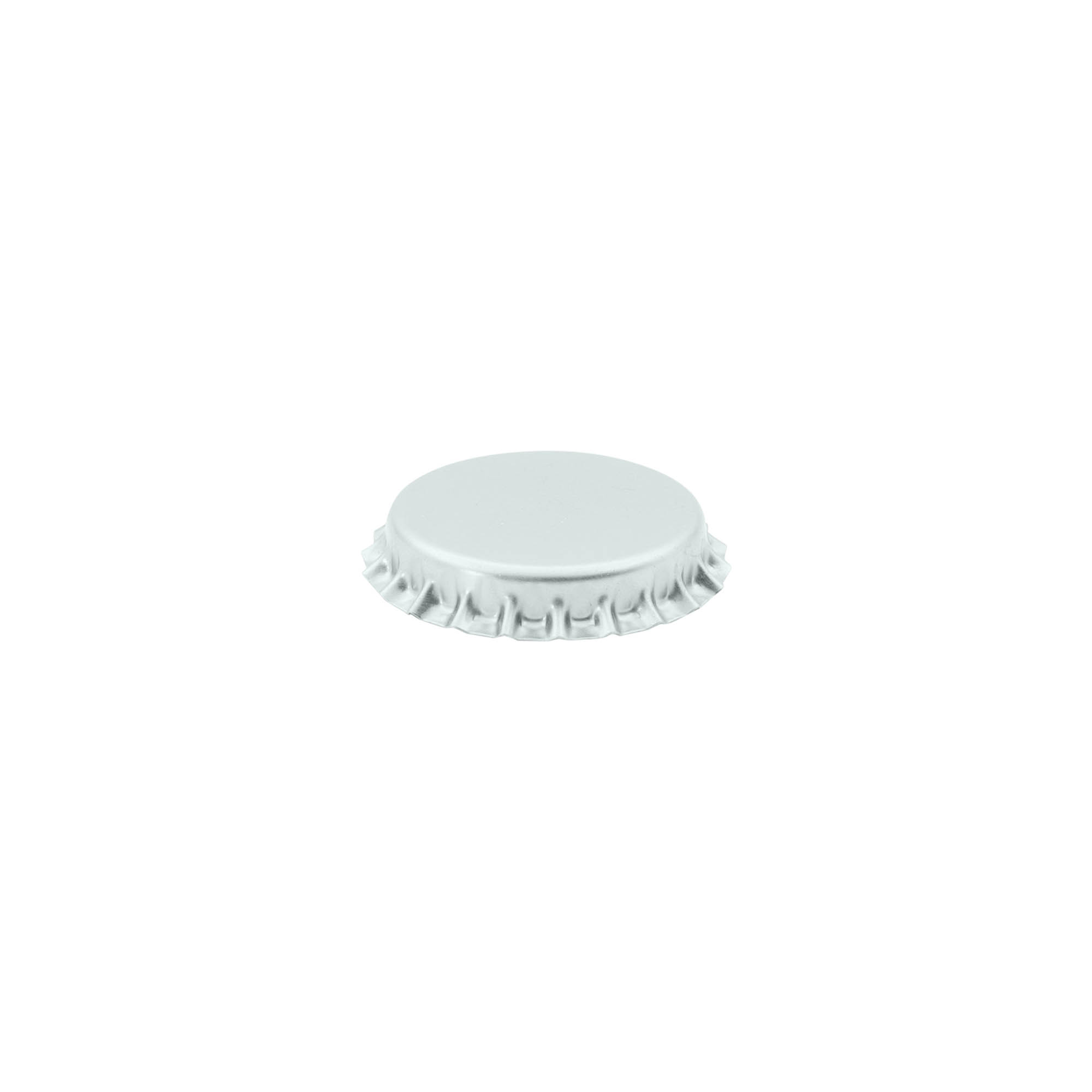 Kronkorki 29 mm, kovina, srebrni Kronkorki 29 mm, kovina, srebrni