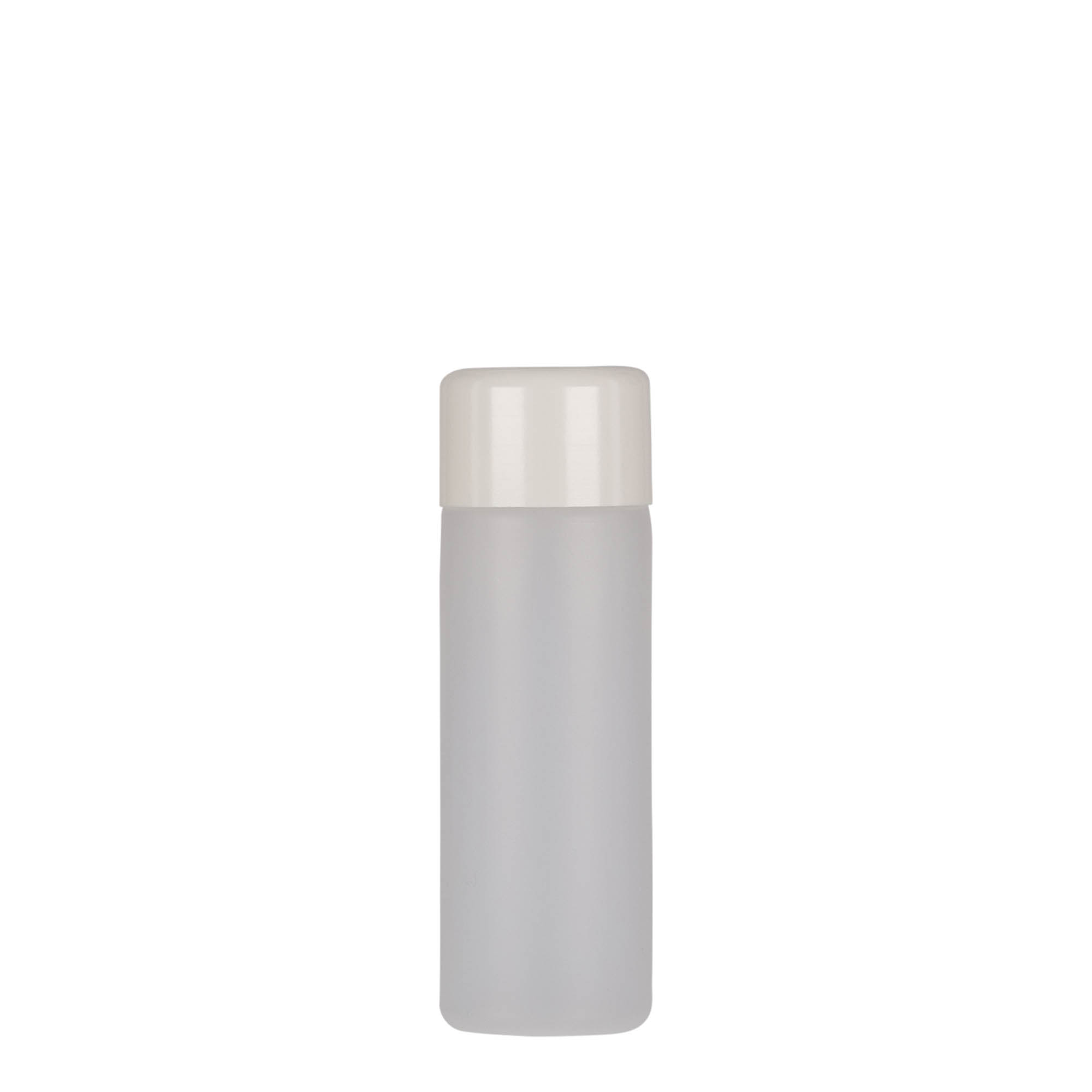 50 ml okrogla steklenička, PE-plastika, naravna, odprtina: navojni zamašek 50 ml okrogla steklenička, PE-plastika, naravna, odprtina: navojni zamašek