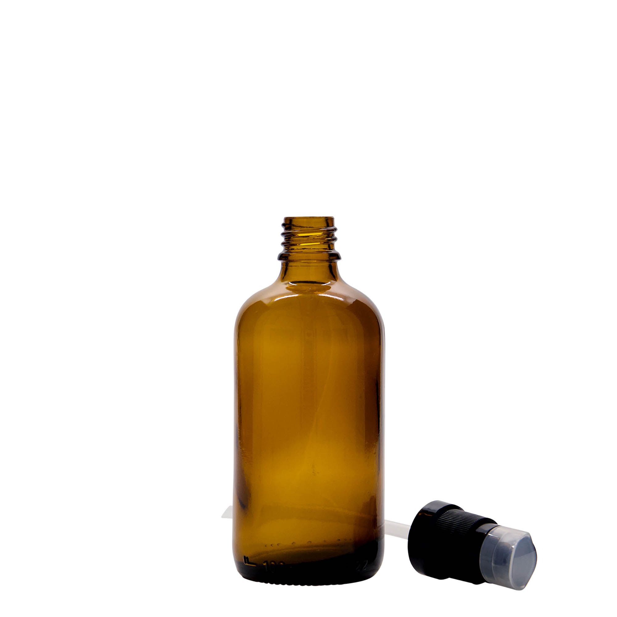 100 ml medicinska steklenička z dozirno črpalko za losjon, steklo, rjava, odprtina: DIN 18 100 ml medicinska steklenička z dozirno črpalko za losjon, steklo, rjava, odprtina: DIN 18
