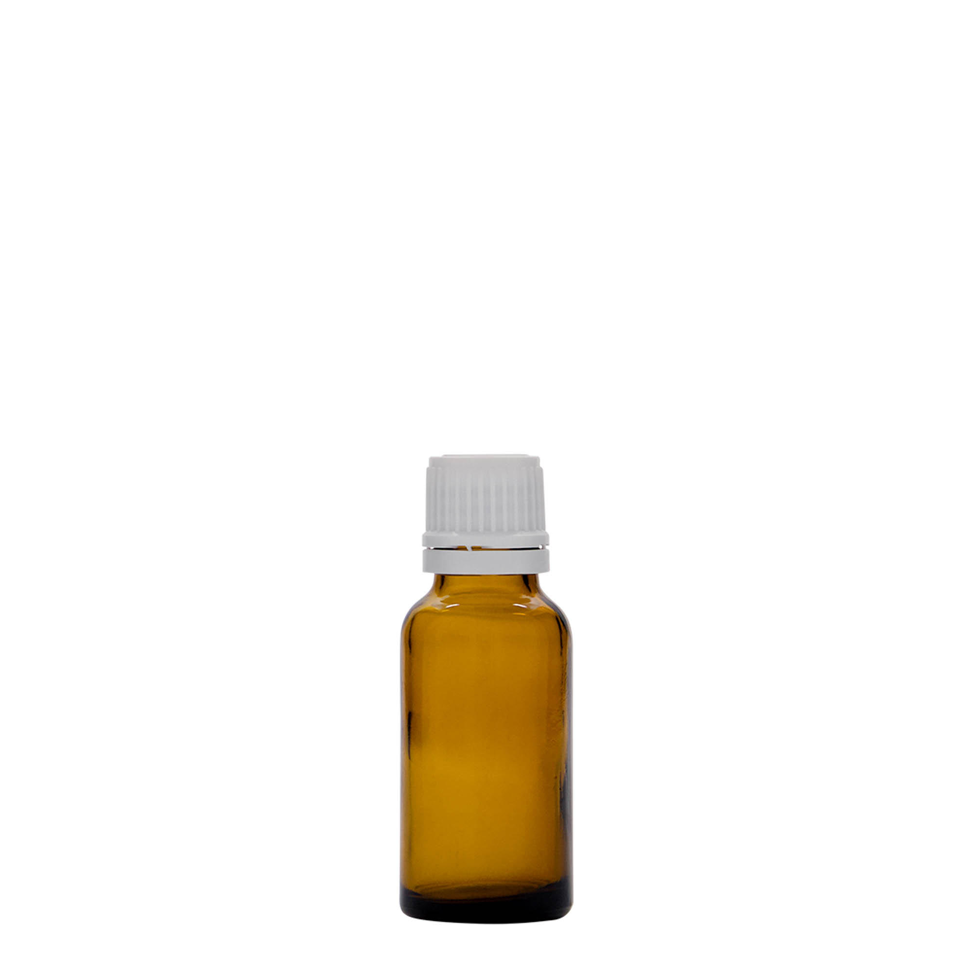 20 ml medicinska steklenička, rjavo steklo, odprtina: DIN 18