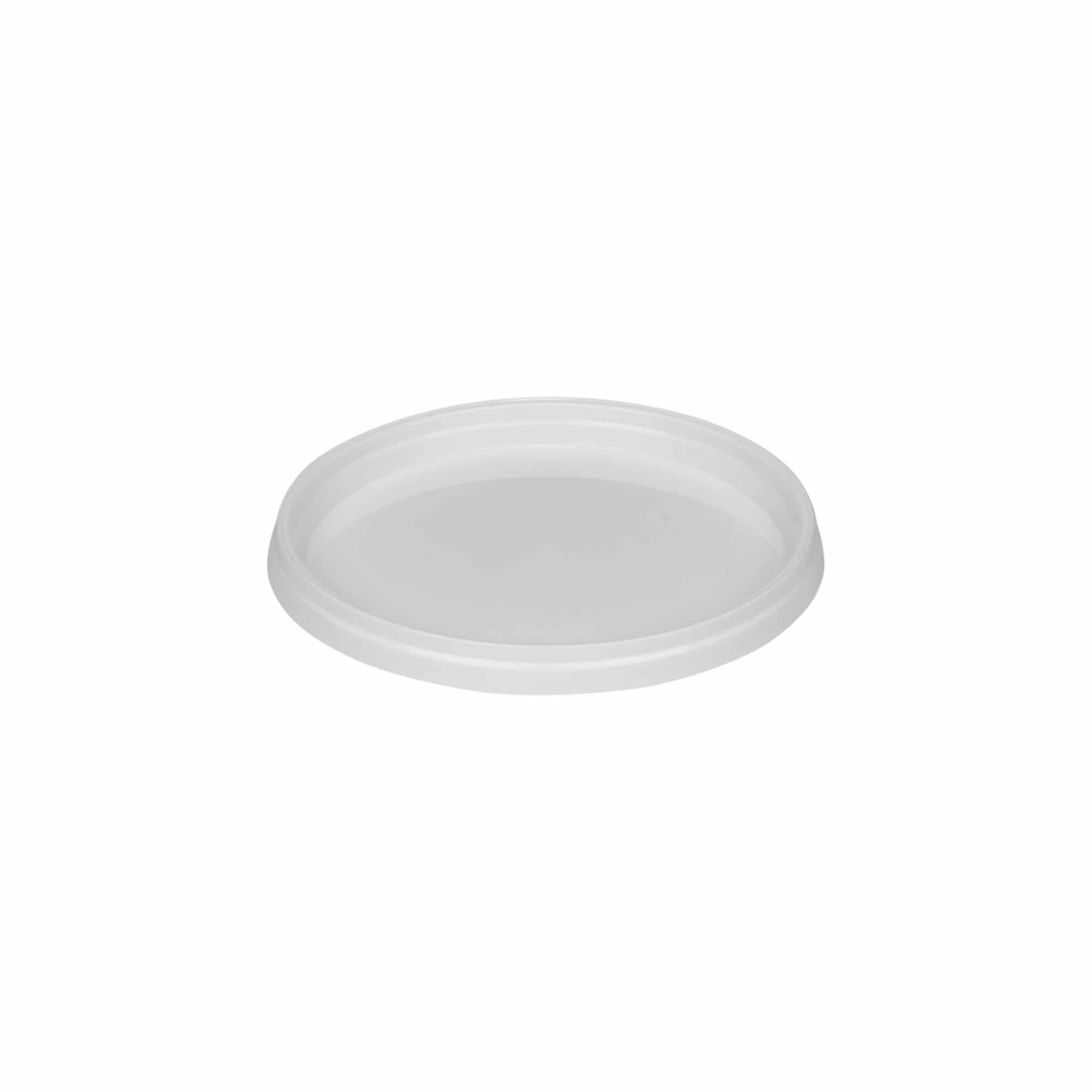 Pokrov za 0,6 l vedro, plastika PP, bela