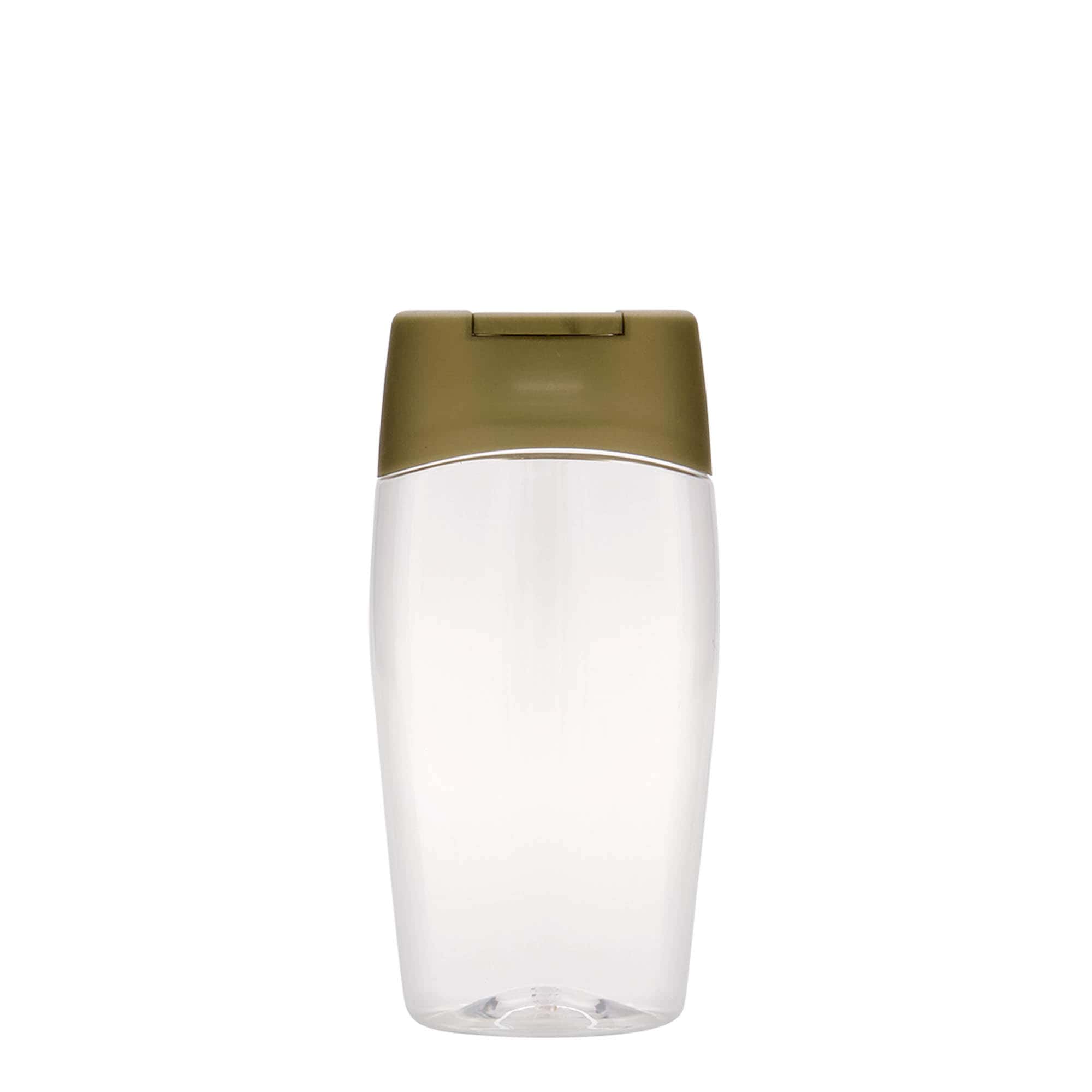 200 ml steklenica iz PET plastike »Squeeze«, ovalna, plastika