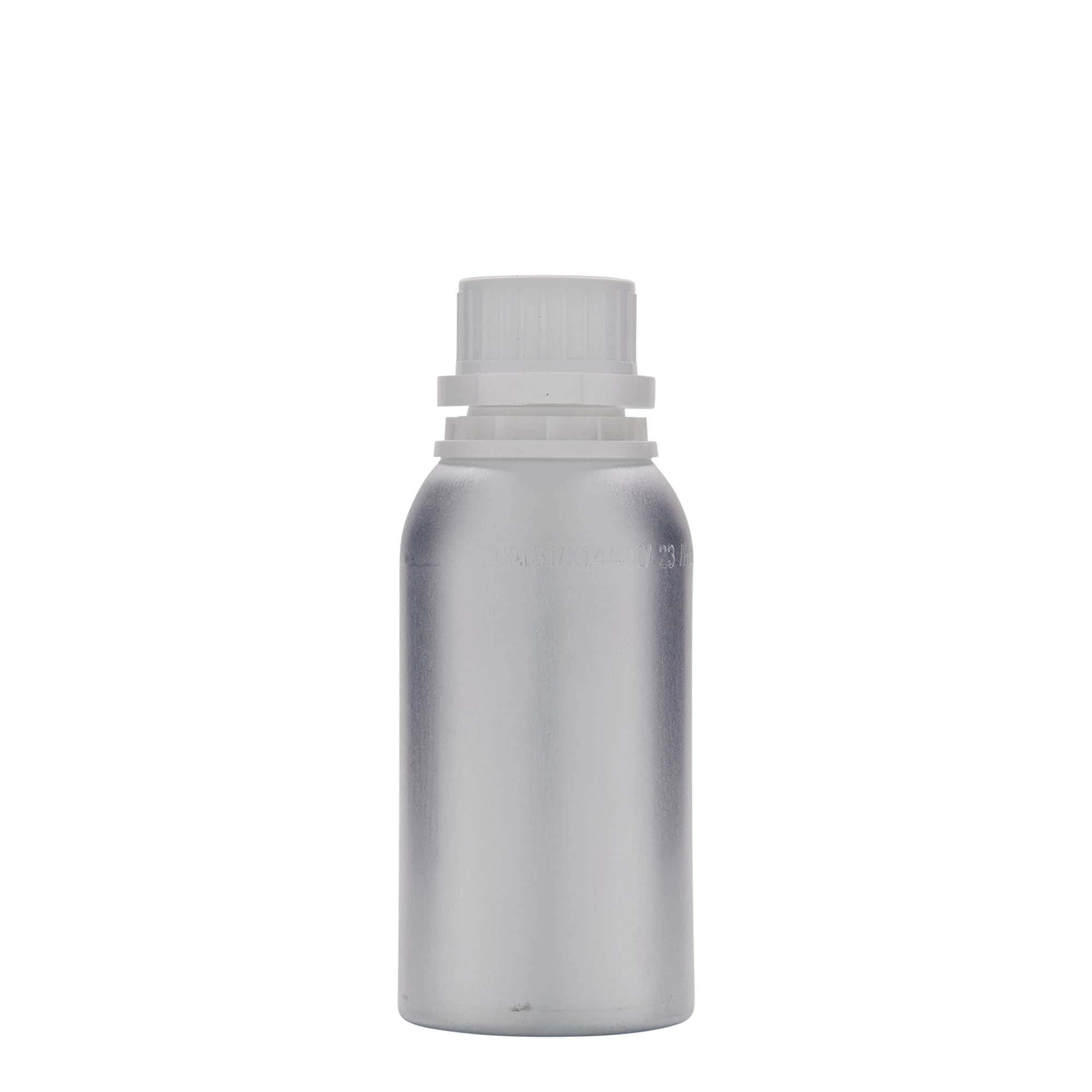 275 ml aluminijasta steklenica, kovina, srebrna, odprtina: DIN 32 275 ml aluminijasta steklenica, kovina, srebrna, odprtina: DIN 32