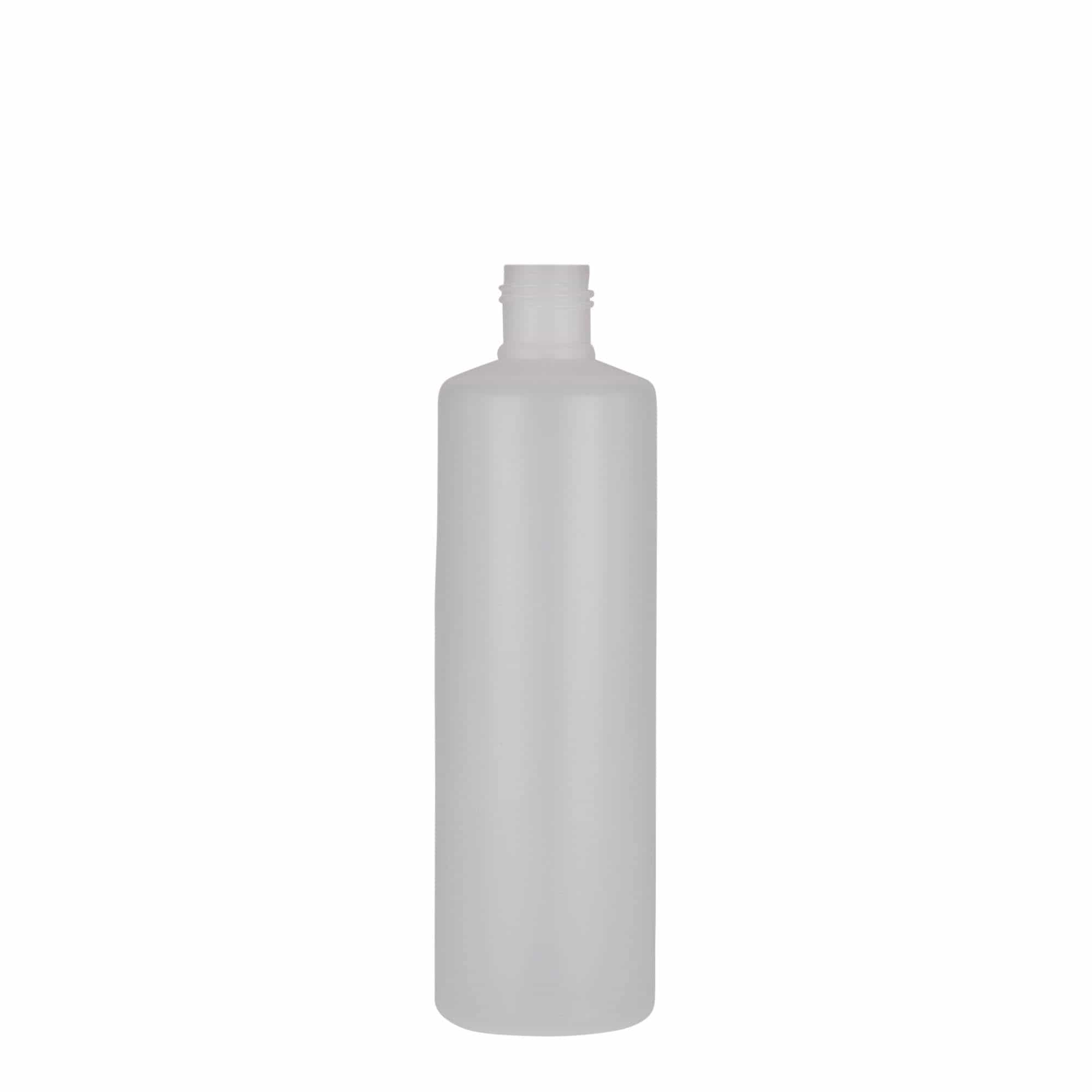 250 ml okrogla steklenica, plastika PE, naravna, ustje: navojni zamašek 250 ml okrogla steklenica, plastika PE, naravna, ustje: navojni zamašek