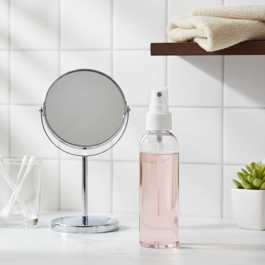 Vijak z razpršilcem, PP-plastika, bela, za odprtino: 20/410