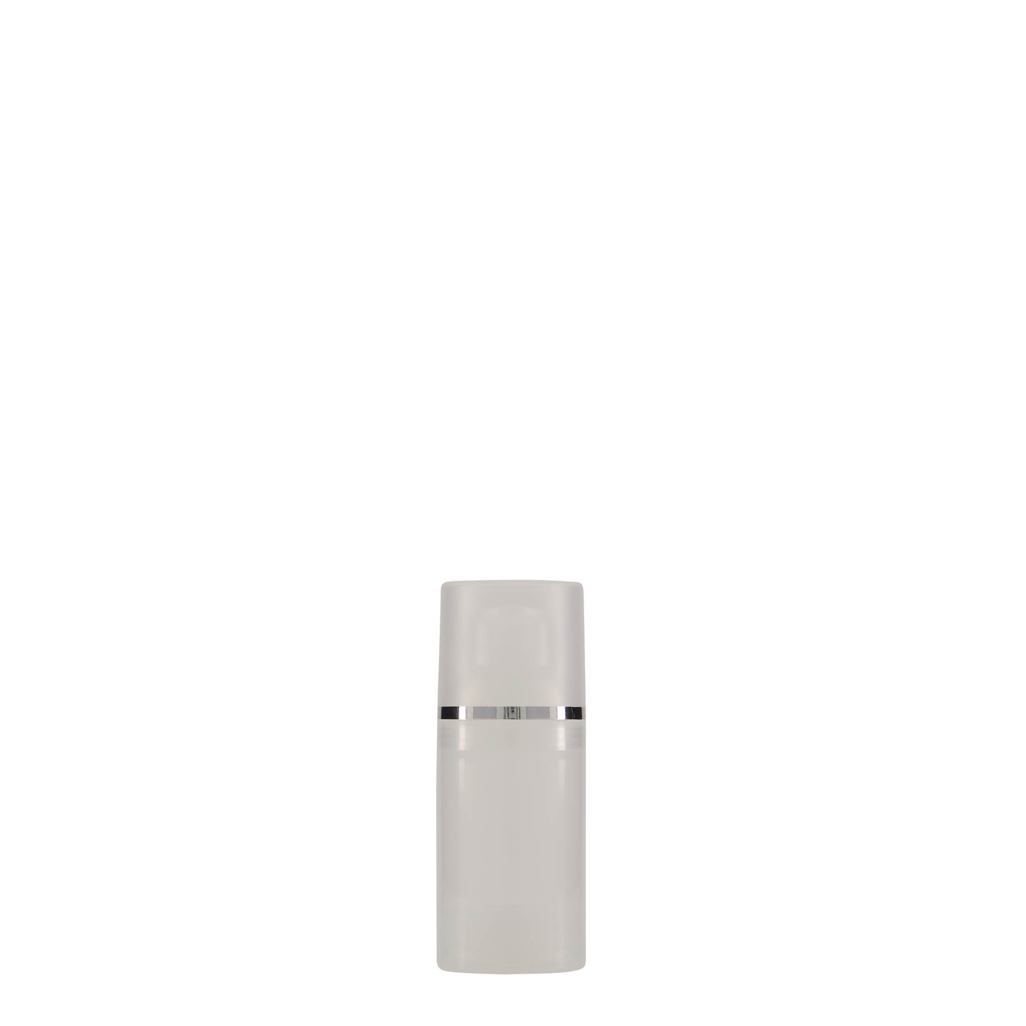 30 ml brez-zračni dozirnik 'Mezzo', PP-plastika, naravna barva 30 ml brez-zračni dozirnik 'Mezzo', PP-plastika, naravna barva