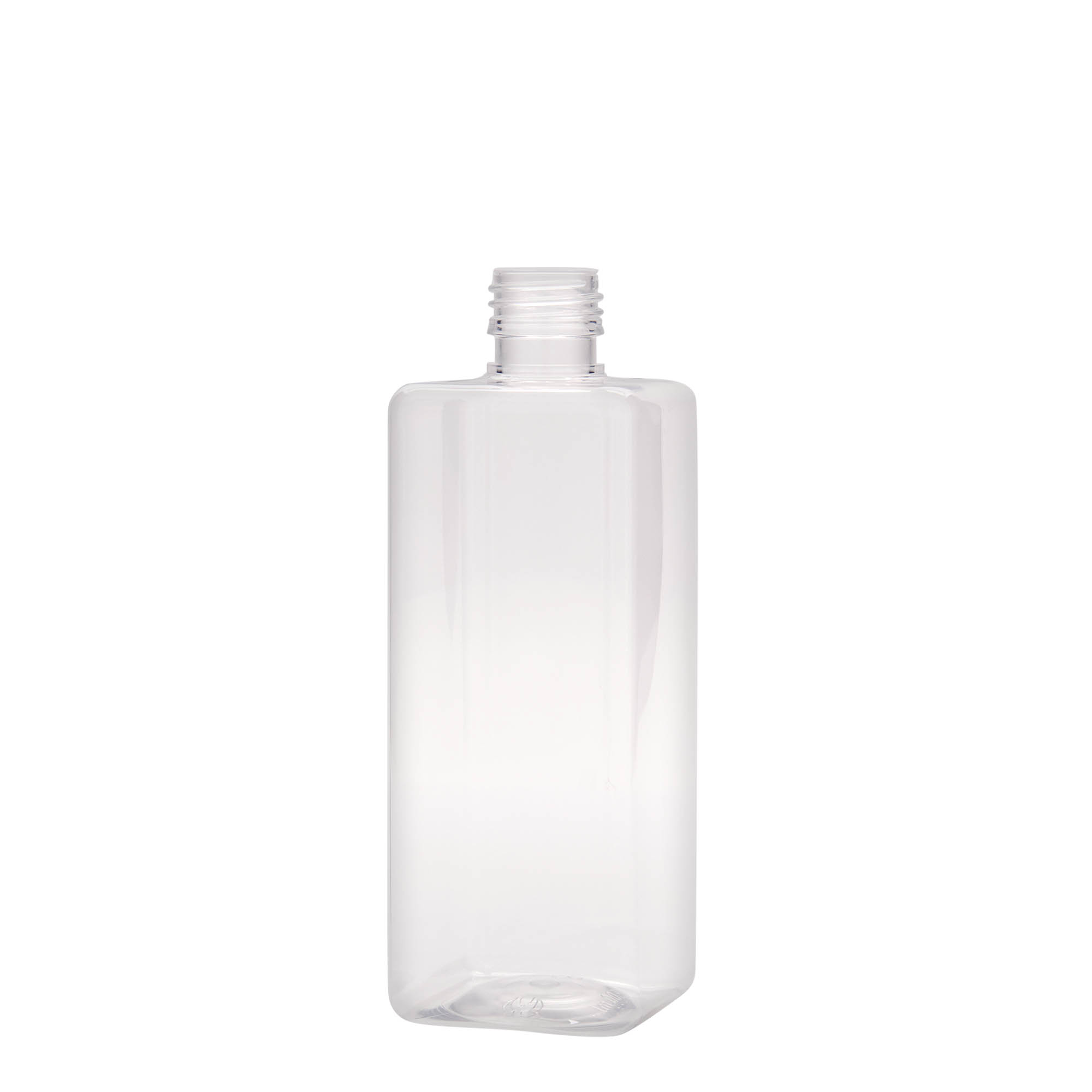500 ml PET steklenica 'Karl', kvadratna, plastika, odprtina: PP 28