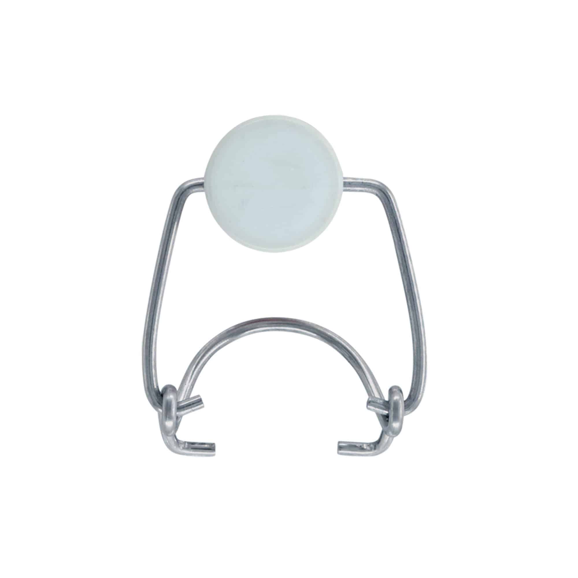 Standardna sponka #, plastika, rdeče-bela