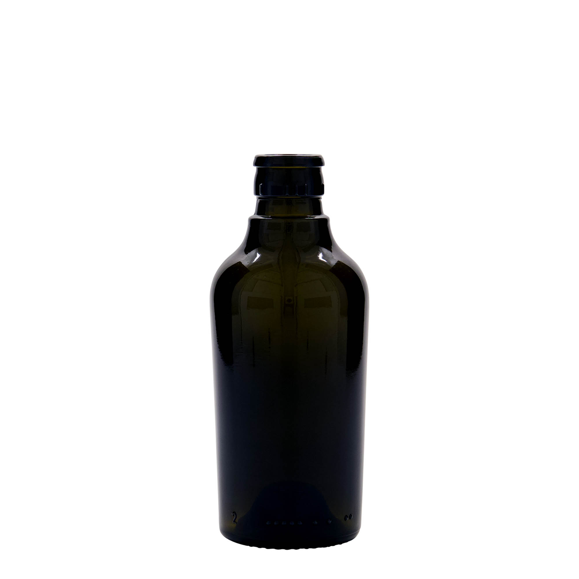 250 ml steklenica za kis/oljčno olje 'Oleum', steklo, starinsko zeleno, odprtina: DOP 250 ml steklenica za kis/oljčno olje 'Oleum', steklo, starinsko zeleno, odprtina: DOP