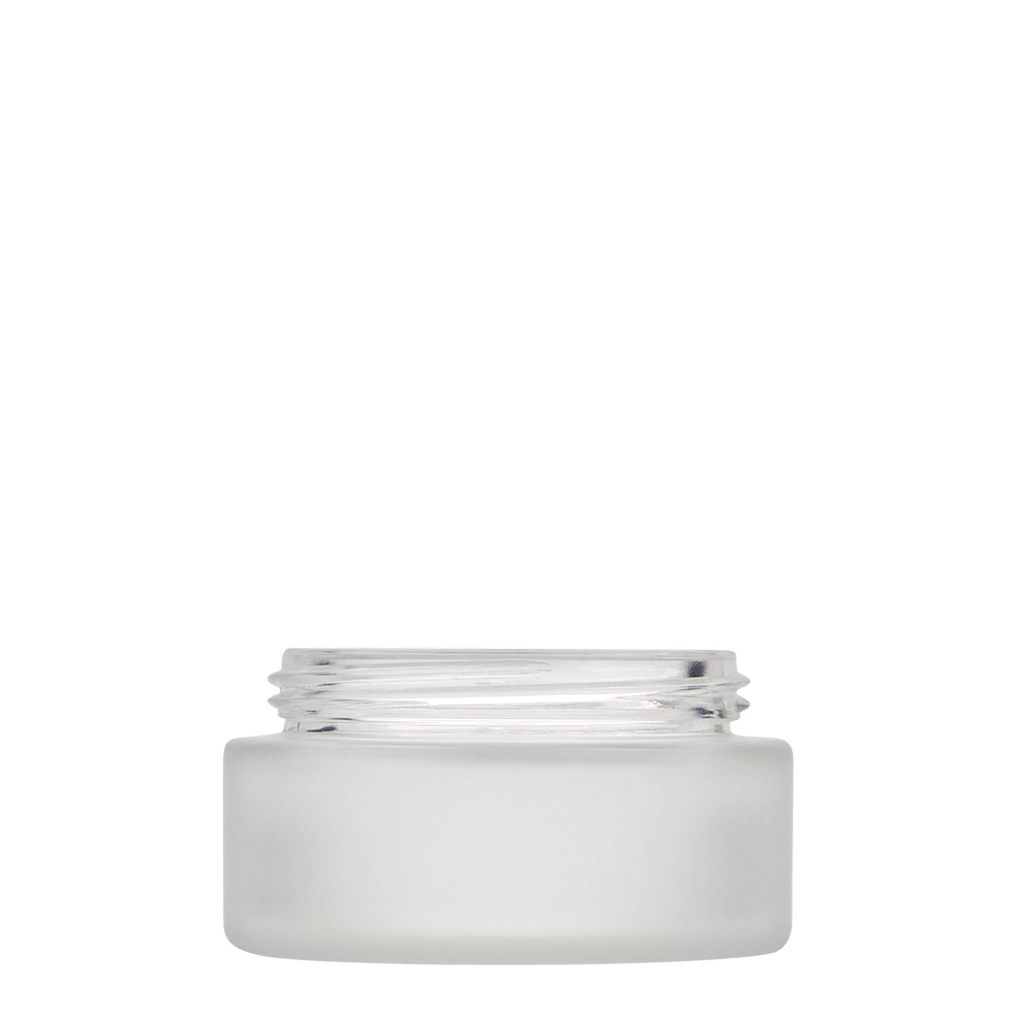 100 ml lonček 'Platin Edition', steklo, matirano, odprtina: navojni pokrovček 100 ml lonček 'Platin Edition', steklo, matirano, odprtina: navojni pokrovček