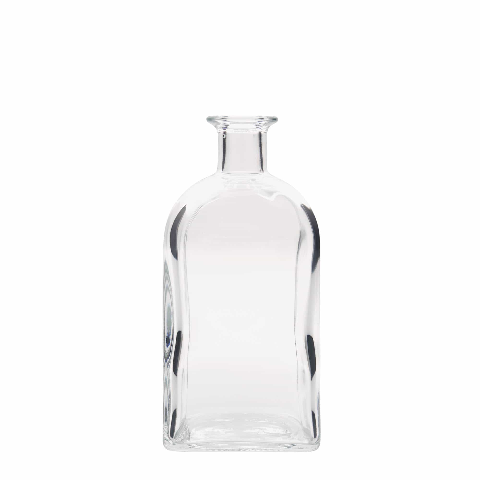 700 ml lekarniška steklenica Carré, kvadratna, ustje: pluta 700 ml lekarniška steklenica Carré, kvadratna, ustje: pluta