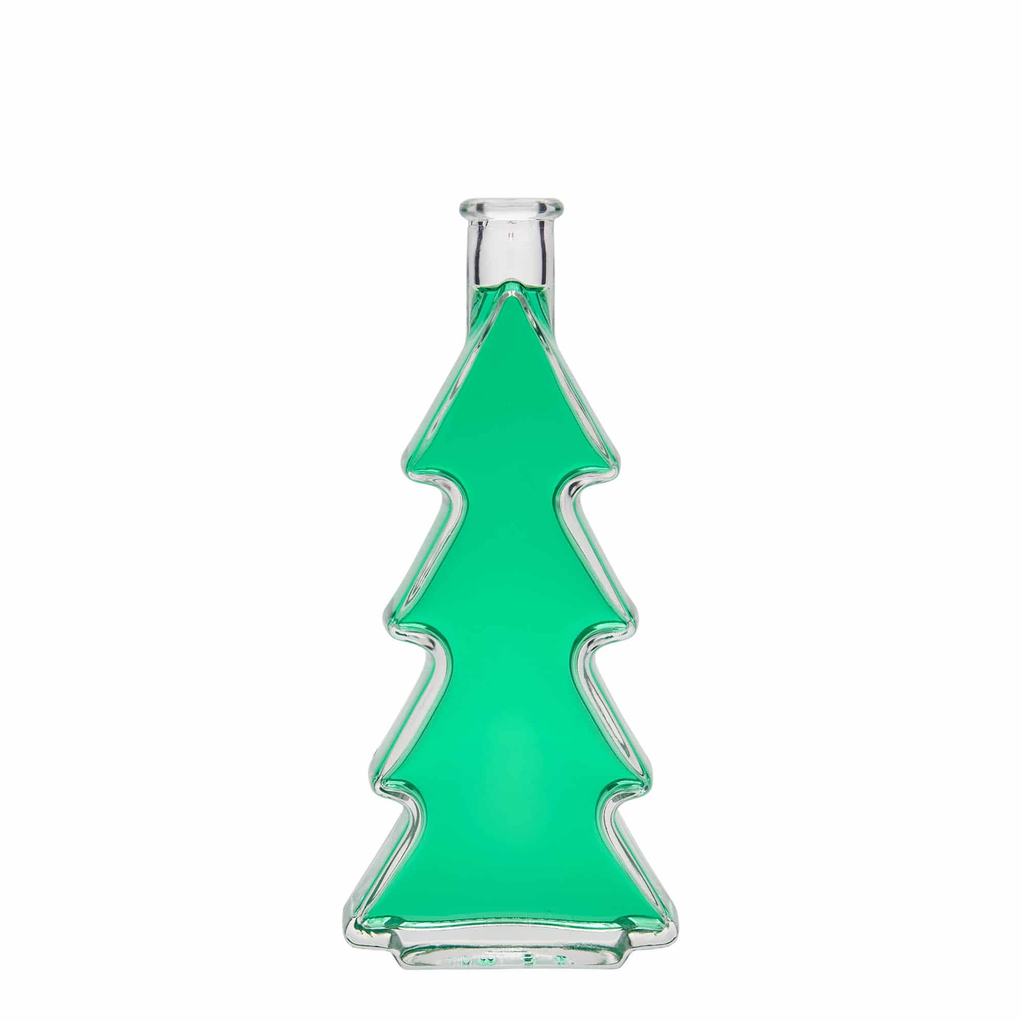 200 ml steklena steklenica »Smreka«, ustje: pluta