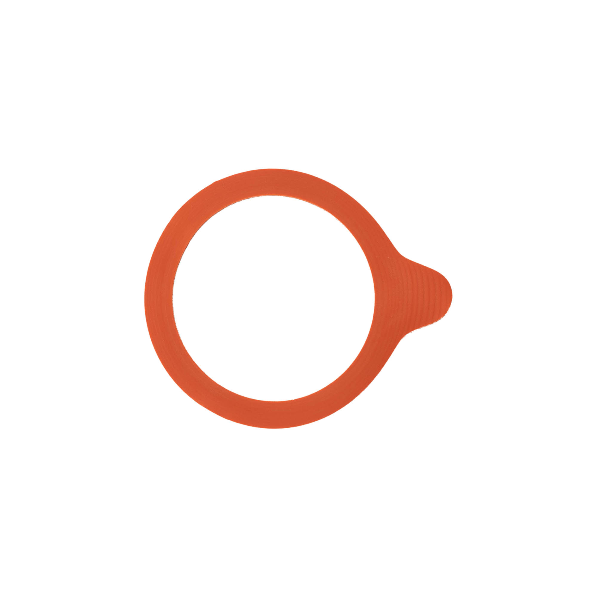 WECK-vročkovalni obroč RR60 #, rdeč, odprtina: okrogla roba