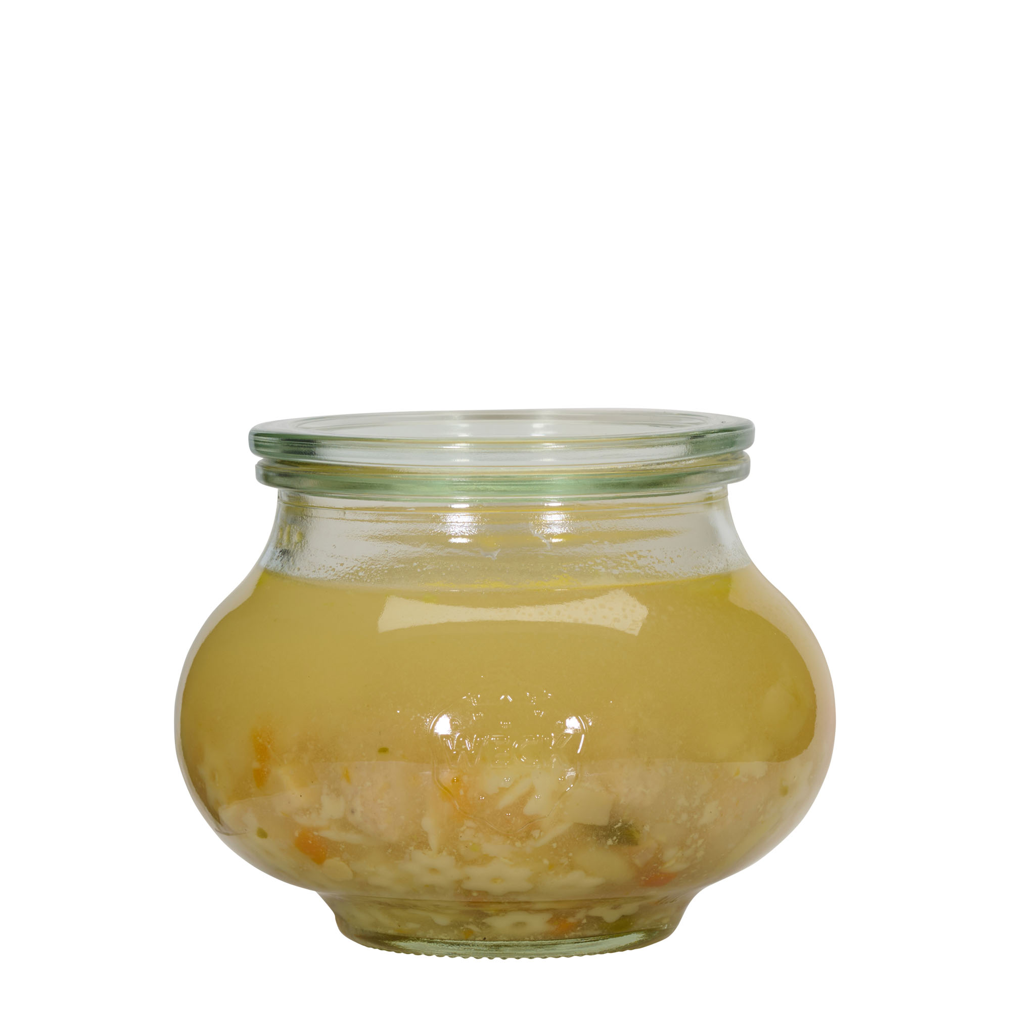 560 ml WECK okrasna steklenica, odprtina: okrogla roba 560 ml WECK okrasna steklenica, odprtina: okrogla roba