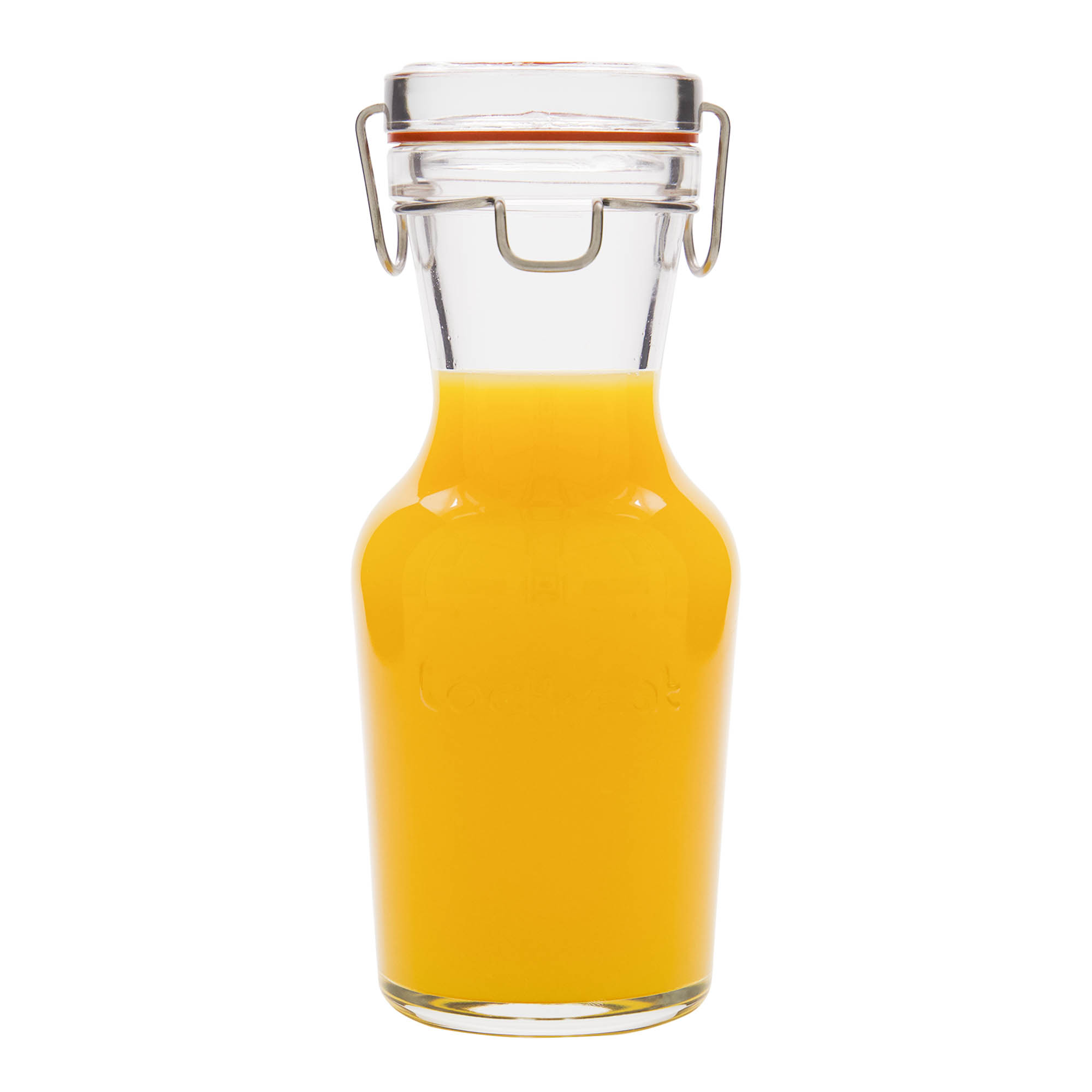 500 ml steklena karafa 'Lock-Eat', odprtina: zapiranje z žično sponko