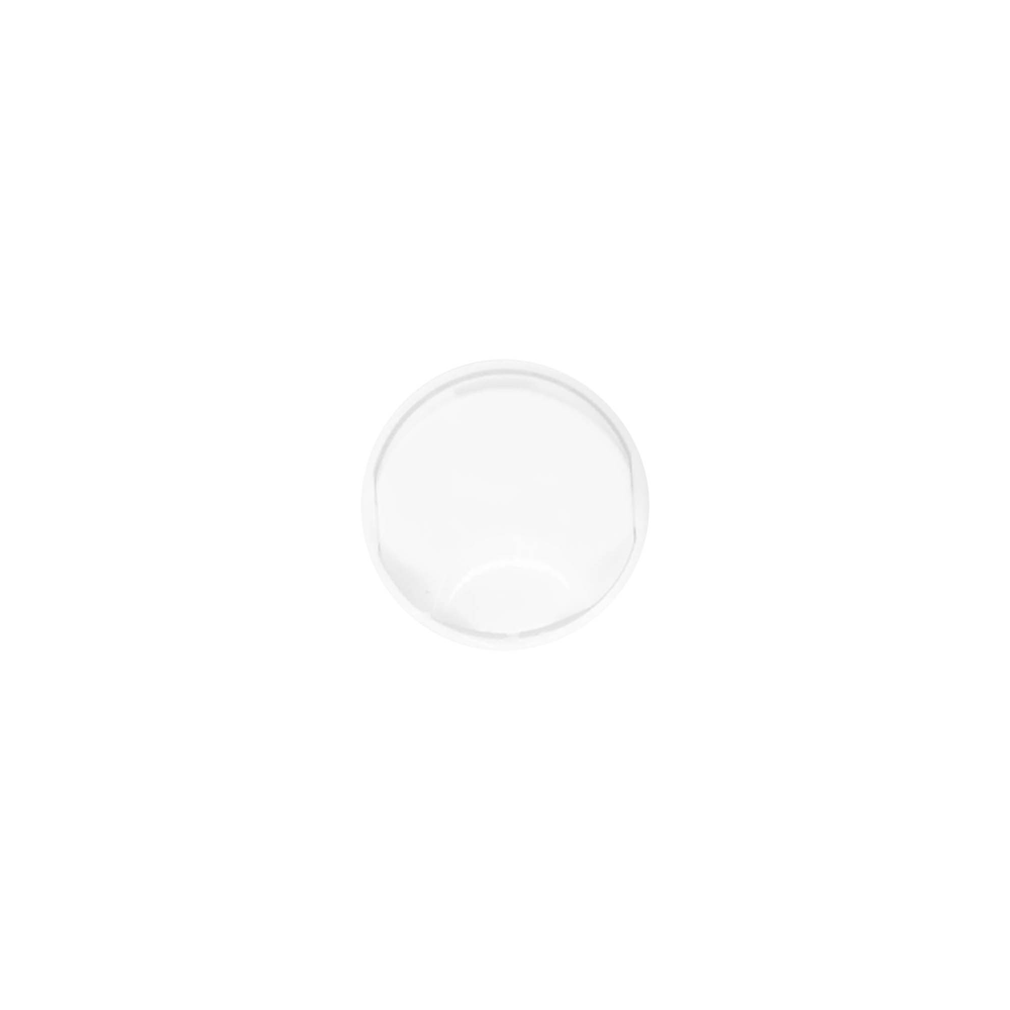 Vijčni pokrov Disc Top, PP-plastika, bel, za odprtino: 20/410