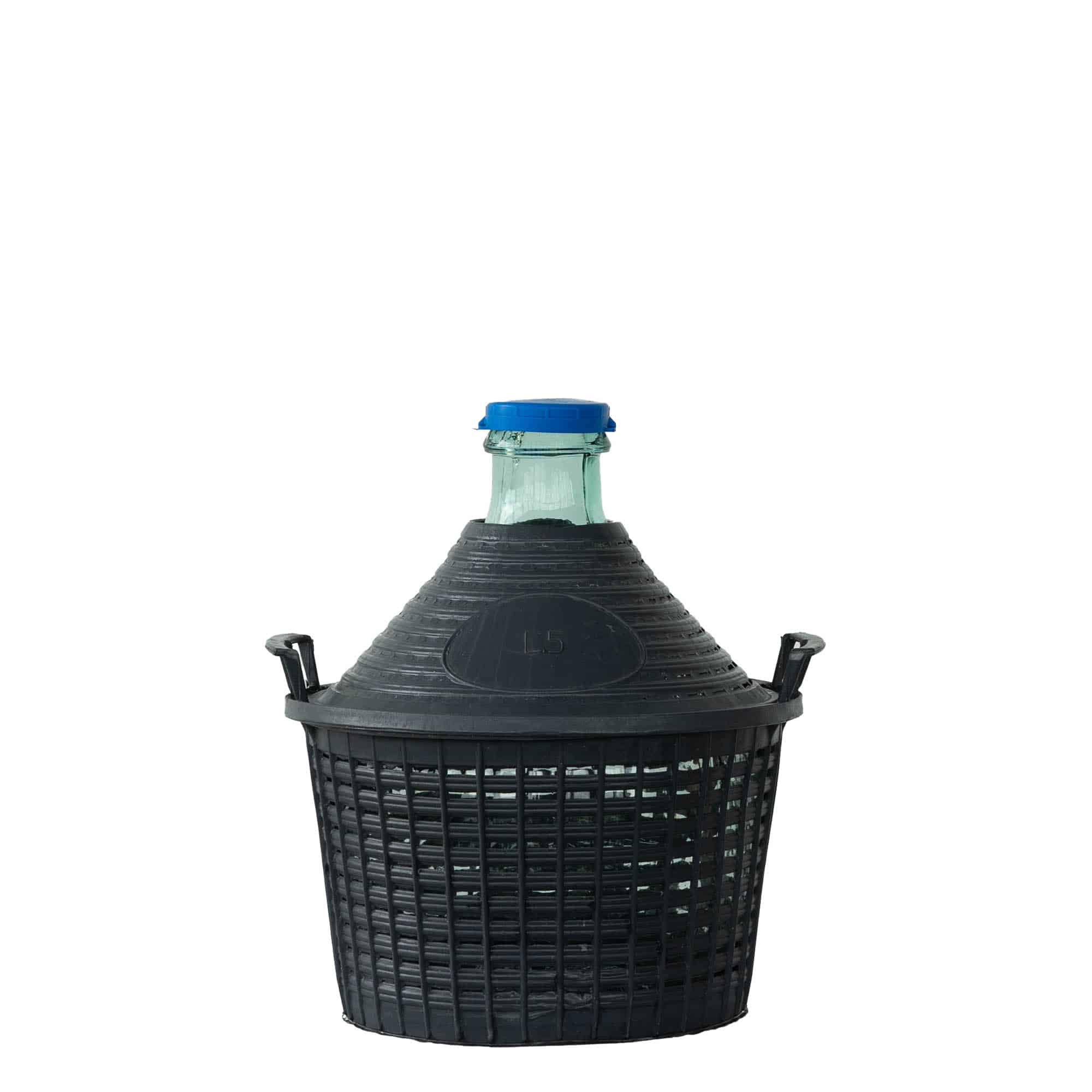 5 l balonska steklenica z ozkim grlom, steklo, ustje: pokrov brez navoja 5 l balonska steklenica z ozkim grlom, steklo, ustje: pokrov brez navoja