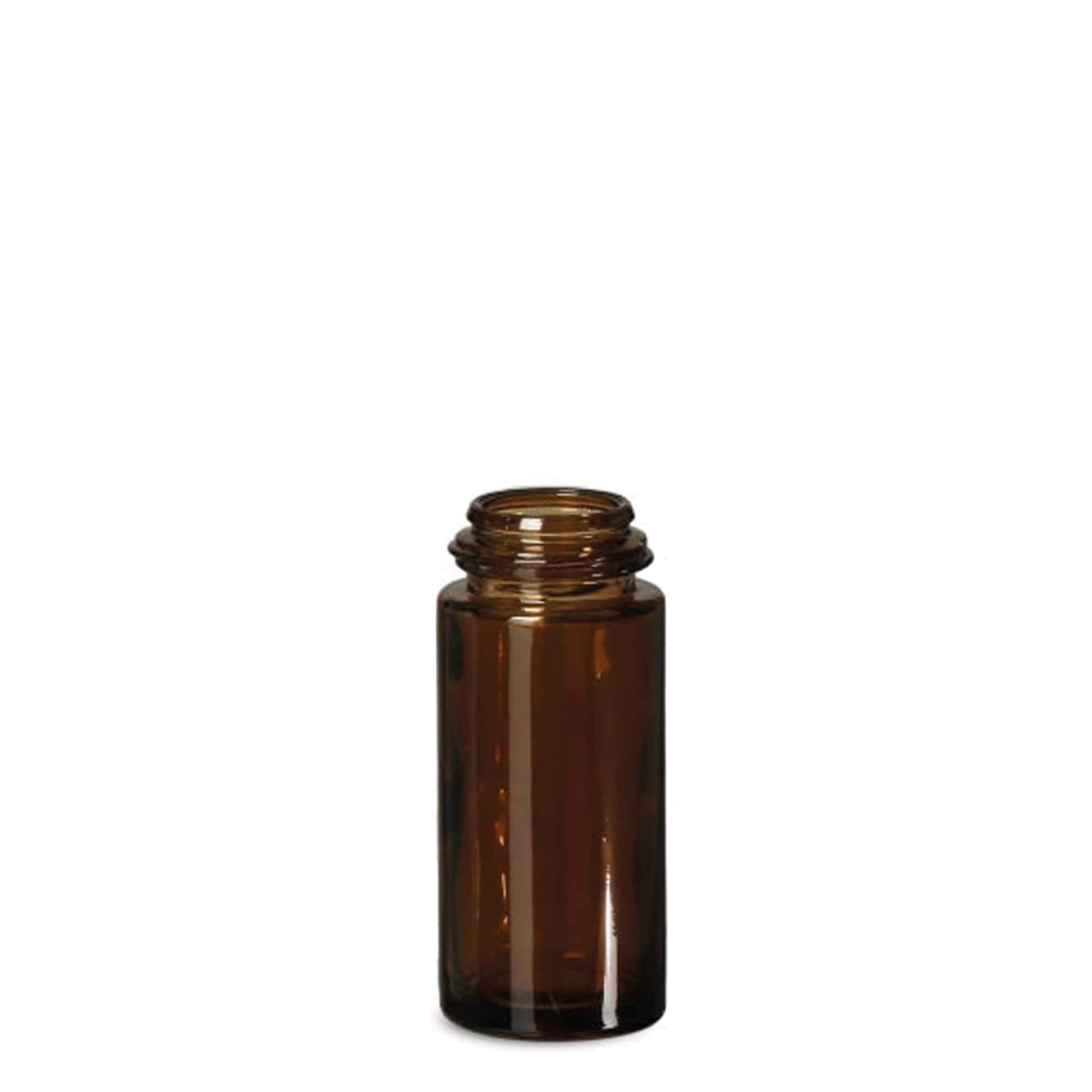 50 ml roll-on steklenička, steklo, rjava, grlo: navojni pokrov 50 ml roll-on steklenička, steklo, rjava, grlo: navojni pokrov