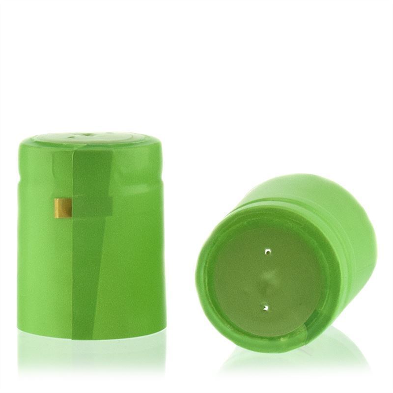 Skrčljiva kapsula 32×41, plastika PVC, limeta zelena