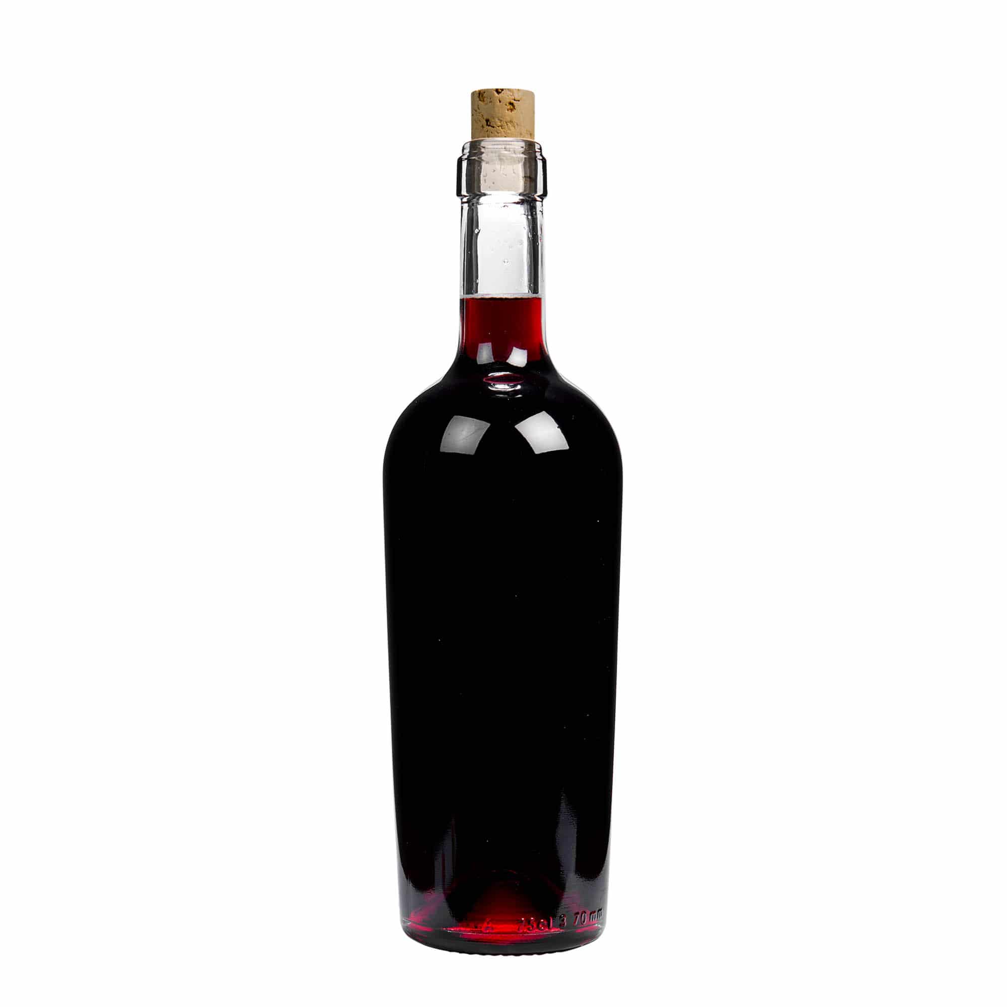 750 ml vinska steklenica 'Imperiale', odprtina: plutovinasti zamašek