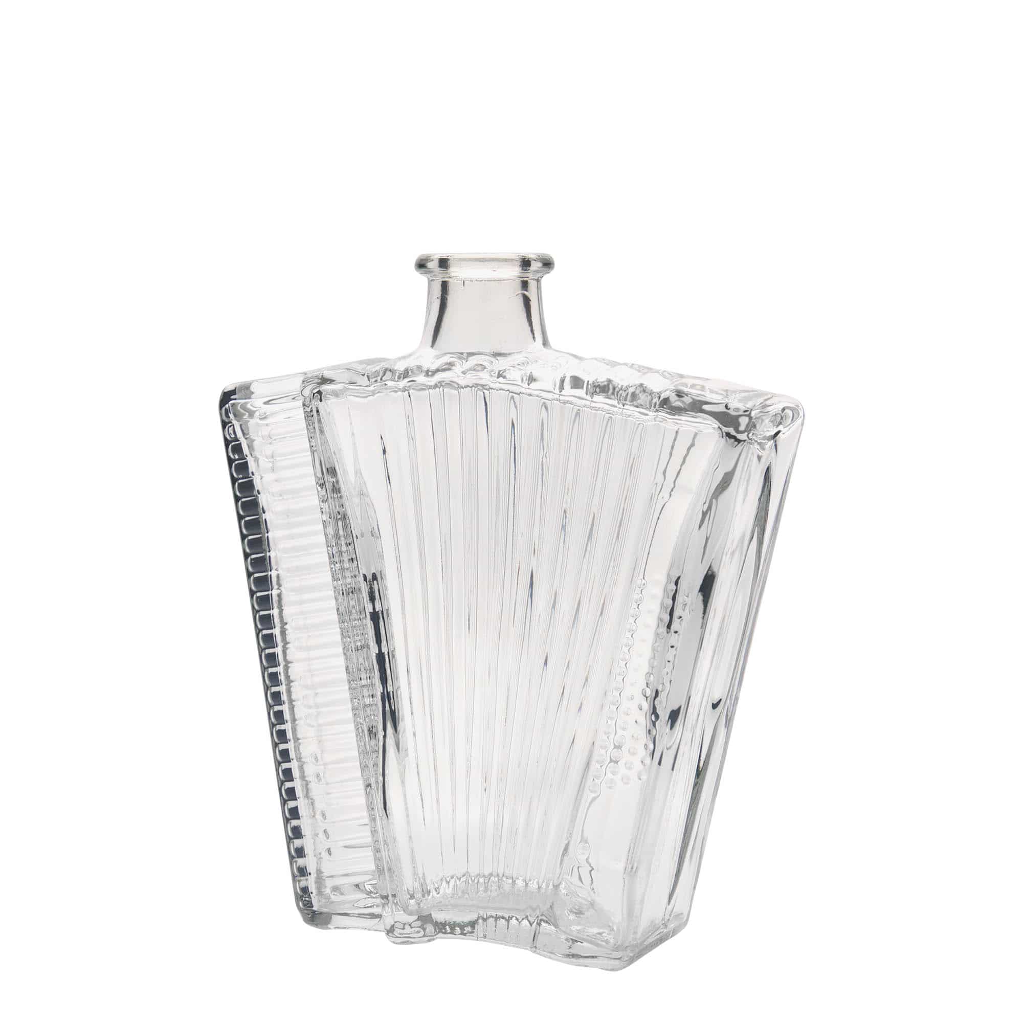500 ml steklena steklenica »Harmonika«, ustje: pluta