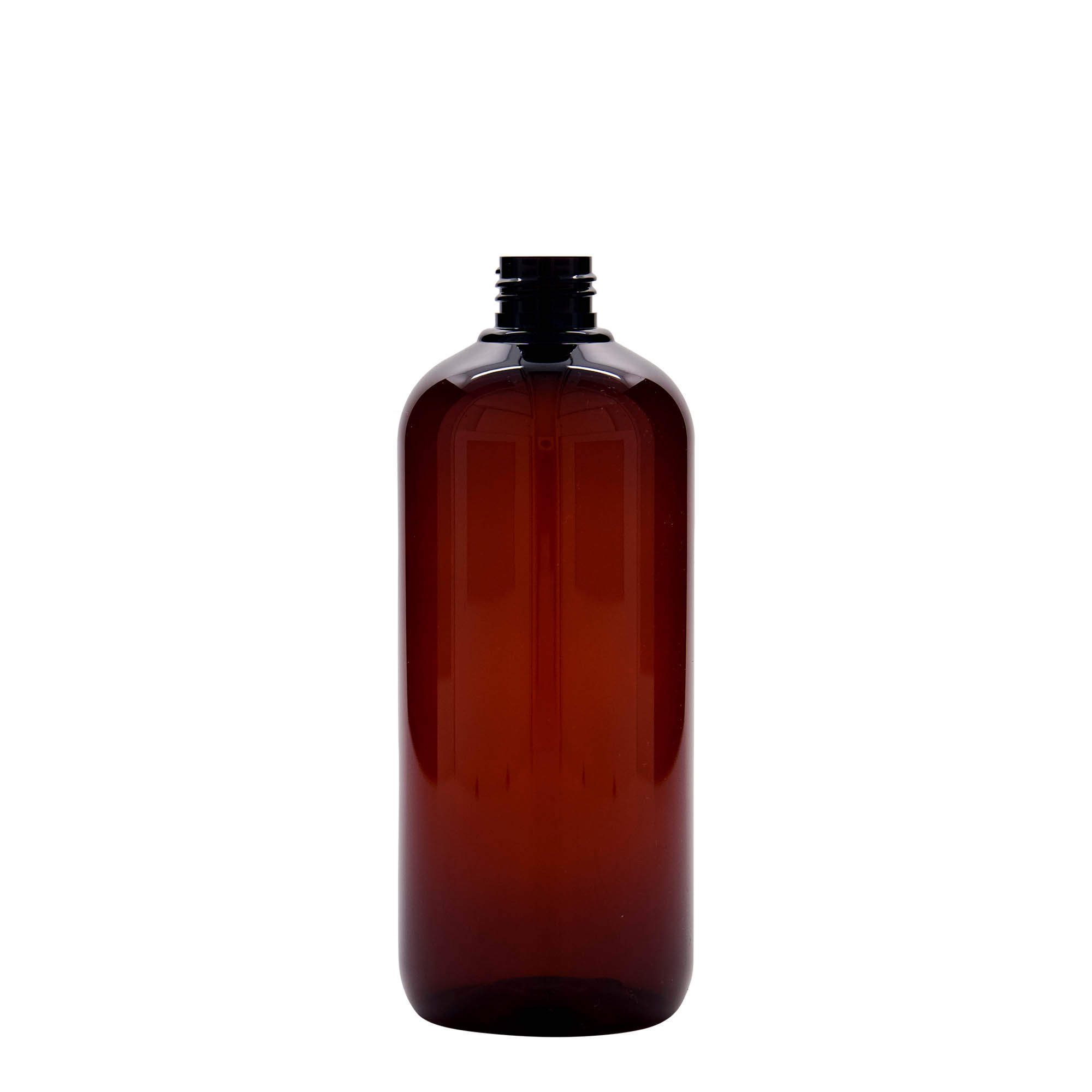 500 ml reciklirana plastična steklenica 'Victor's Best', PCR, rjava, odprtina: 24/410