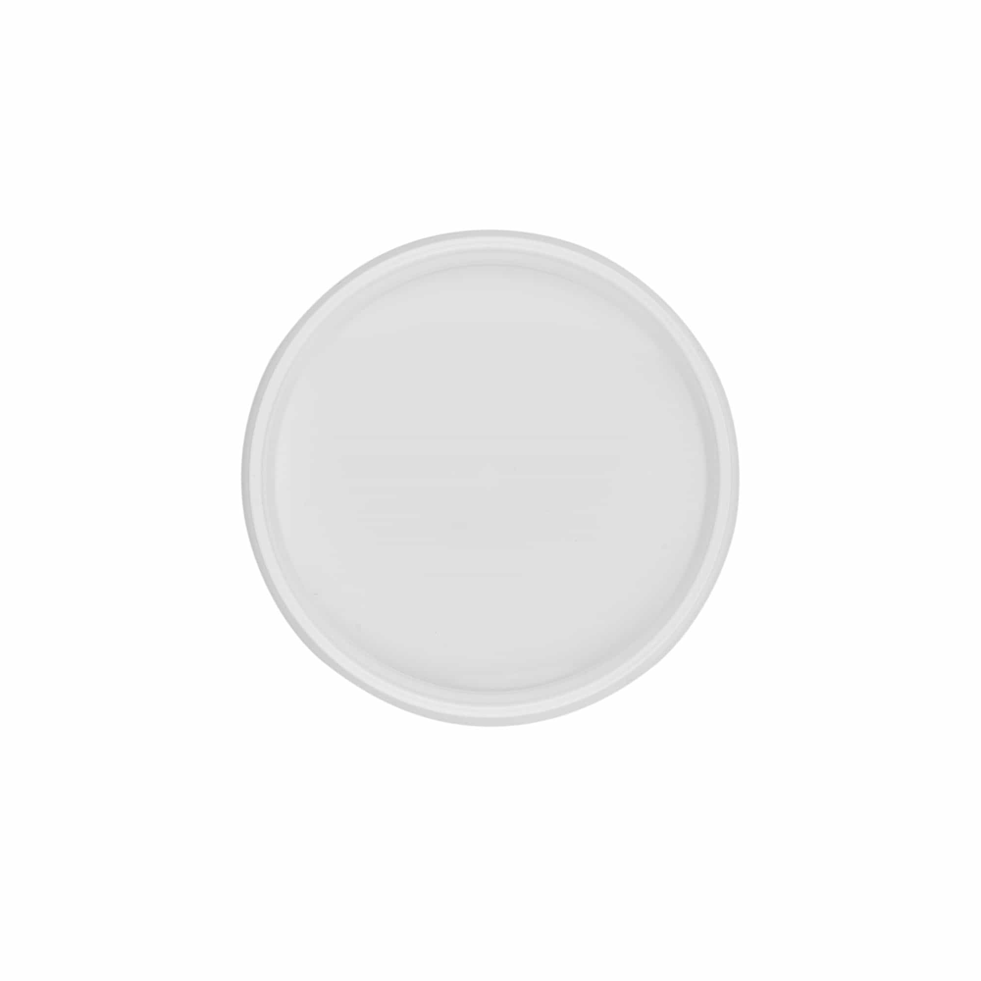 Pokrov za 0,6 l vedro, plastika PP, bela