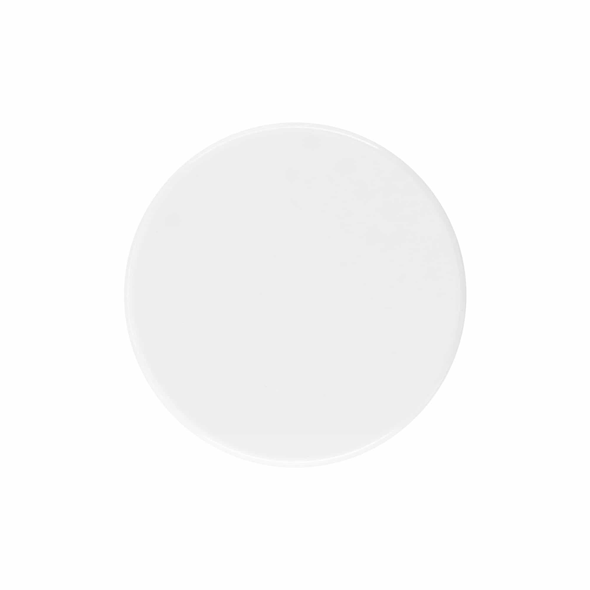 Vijčni pokrovček za 50 ml 'Beauty', HPM-plastika, bel