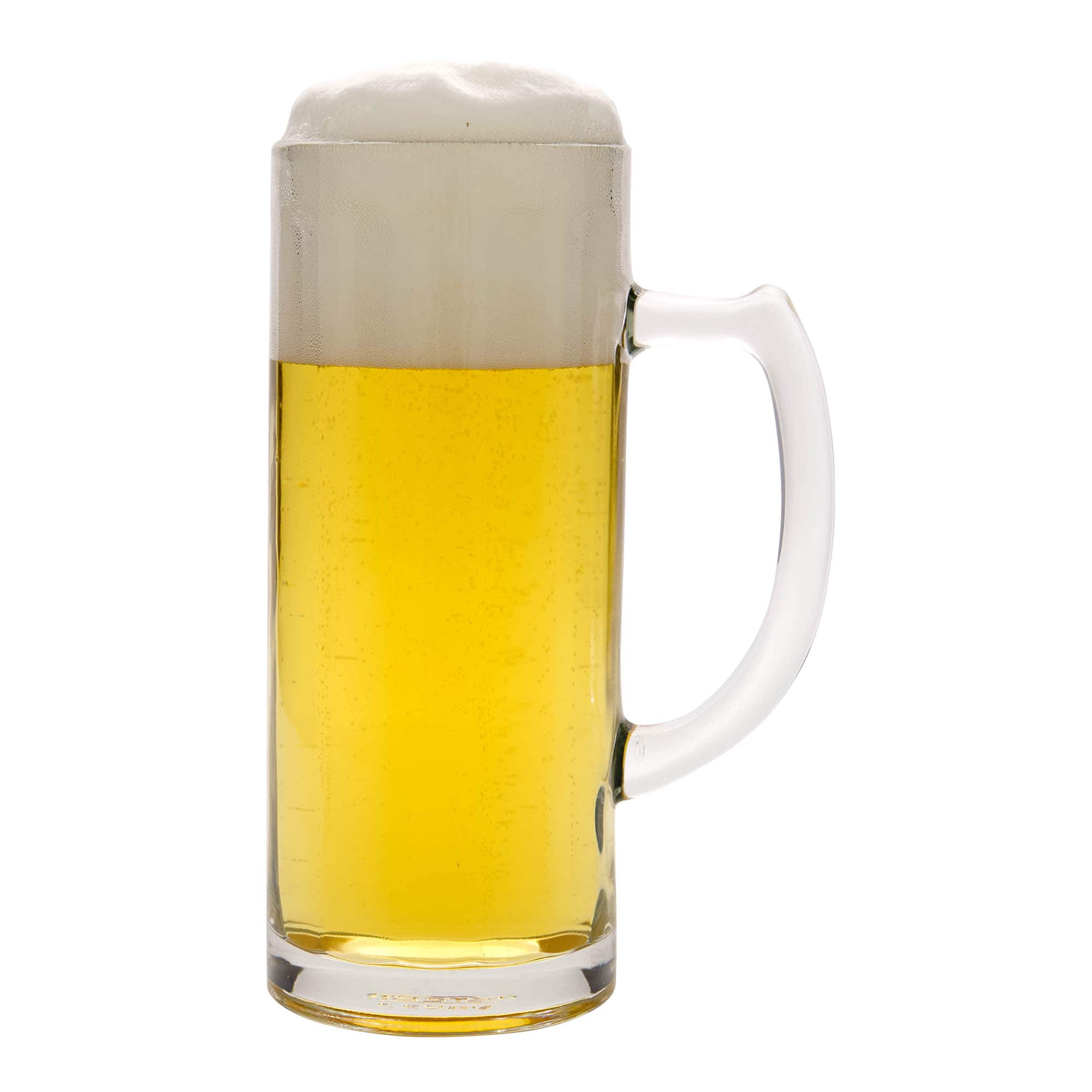 500 ml vrč za pivo »Nemški gospodje«, steklo