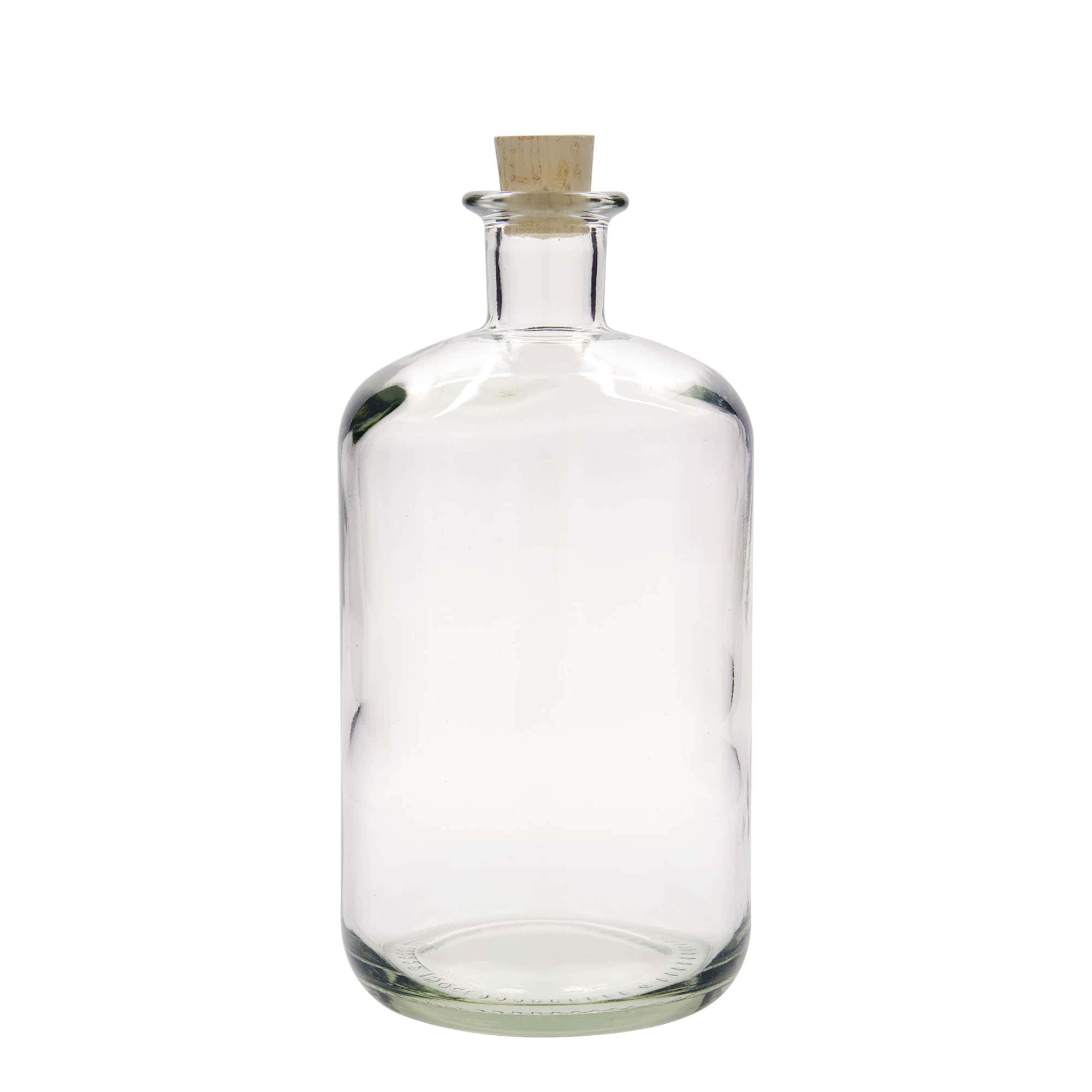 1500 ml lekarniška steklenica, ustje: pluta