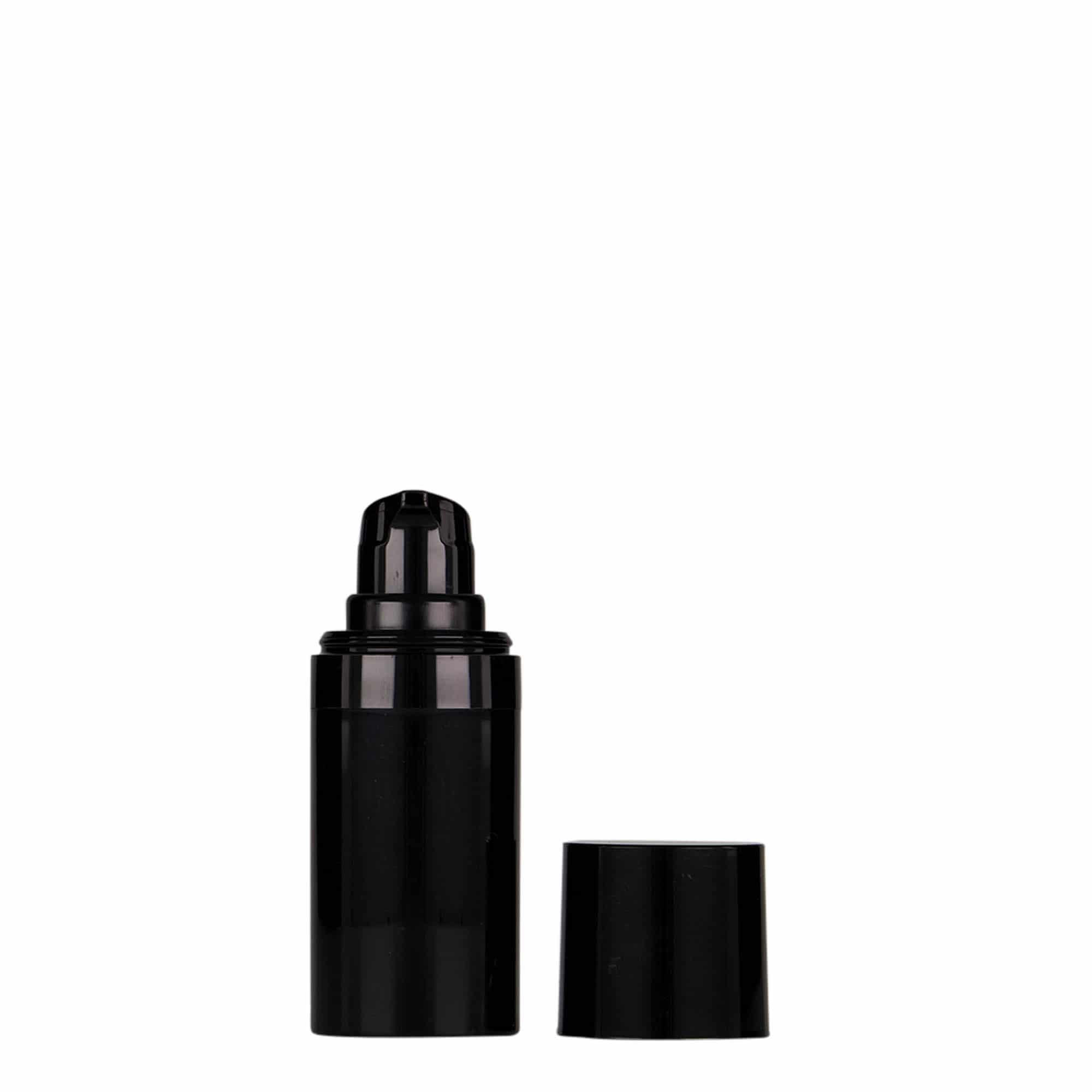 15 ml Airless-dispenzer 'Micro', PP-plastika, črn