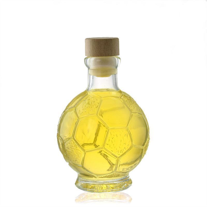 200 ml steklenica 'Nogomet', odprtina: zamašek iz plute 200 ml steklenica 'Nogomet', odprtina: zamašek iz plute