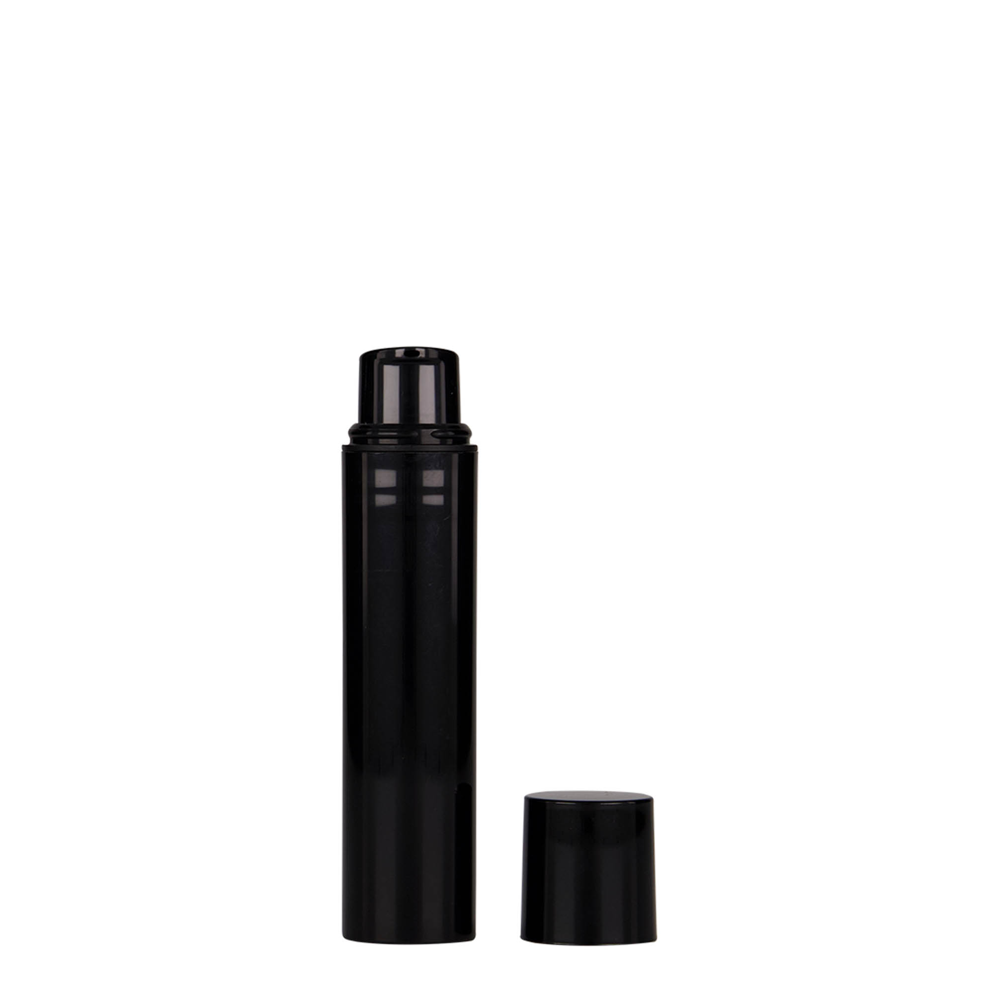 15 ml brez-zračni dozirnik 'Nano', PP-plastika, črne barve 15 ml brez-zračni dozirnik 'Nano', PP-plastika, črne barve