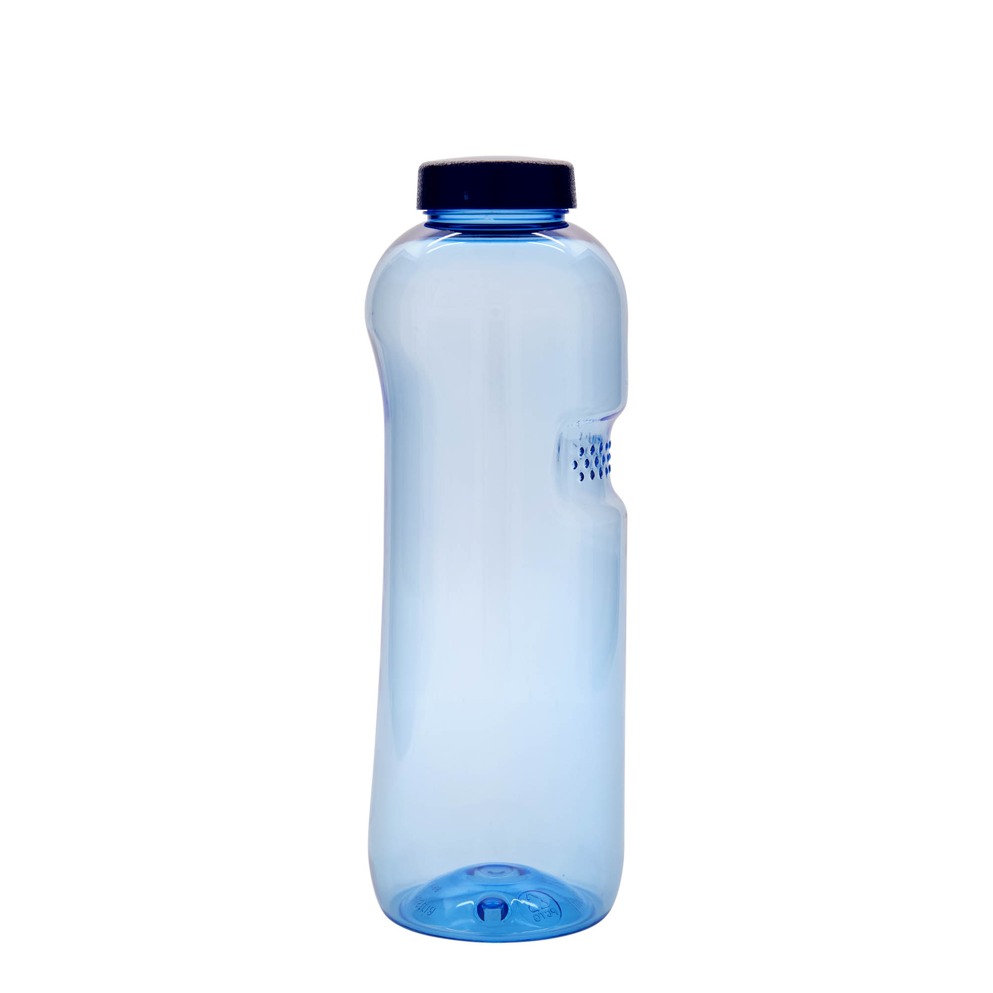 1.000 ml PET-pitna steklenica 'Kavodrink', plastika, modra 1.000 ml PET-pitna steklenica 'Kavodrink', plastika, modra
