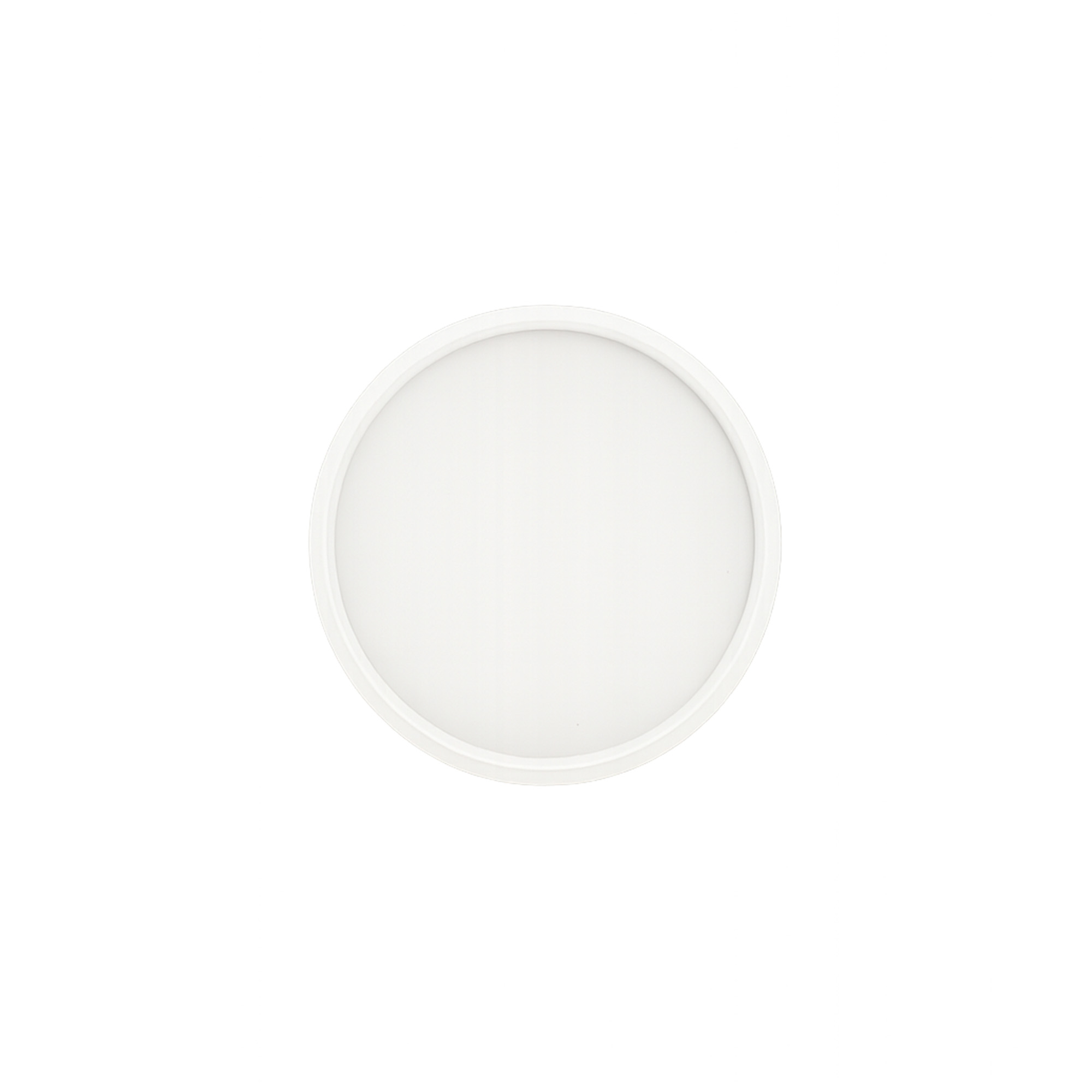 Zavitni pokrov za 30 ml 'Brown Line', PP, bel