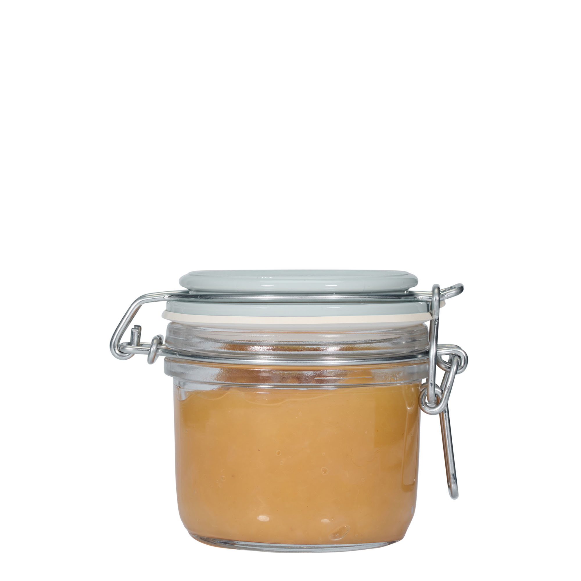 200 ml steklenica z žičnim sponkam 'Fido', modra, odprtina: zapiranje z žično sponko