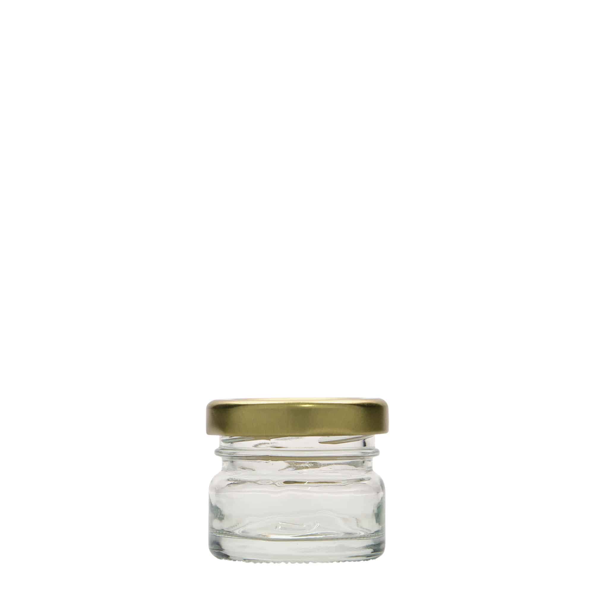 30 ml ploščati okrogli kozarec, ustje: Twist-Off (TO 43)